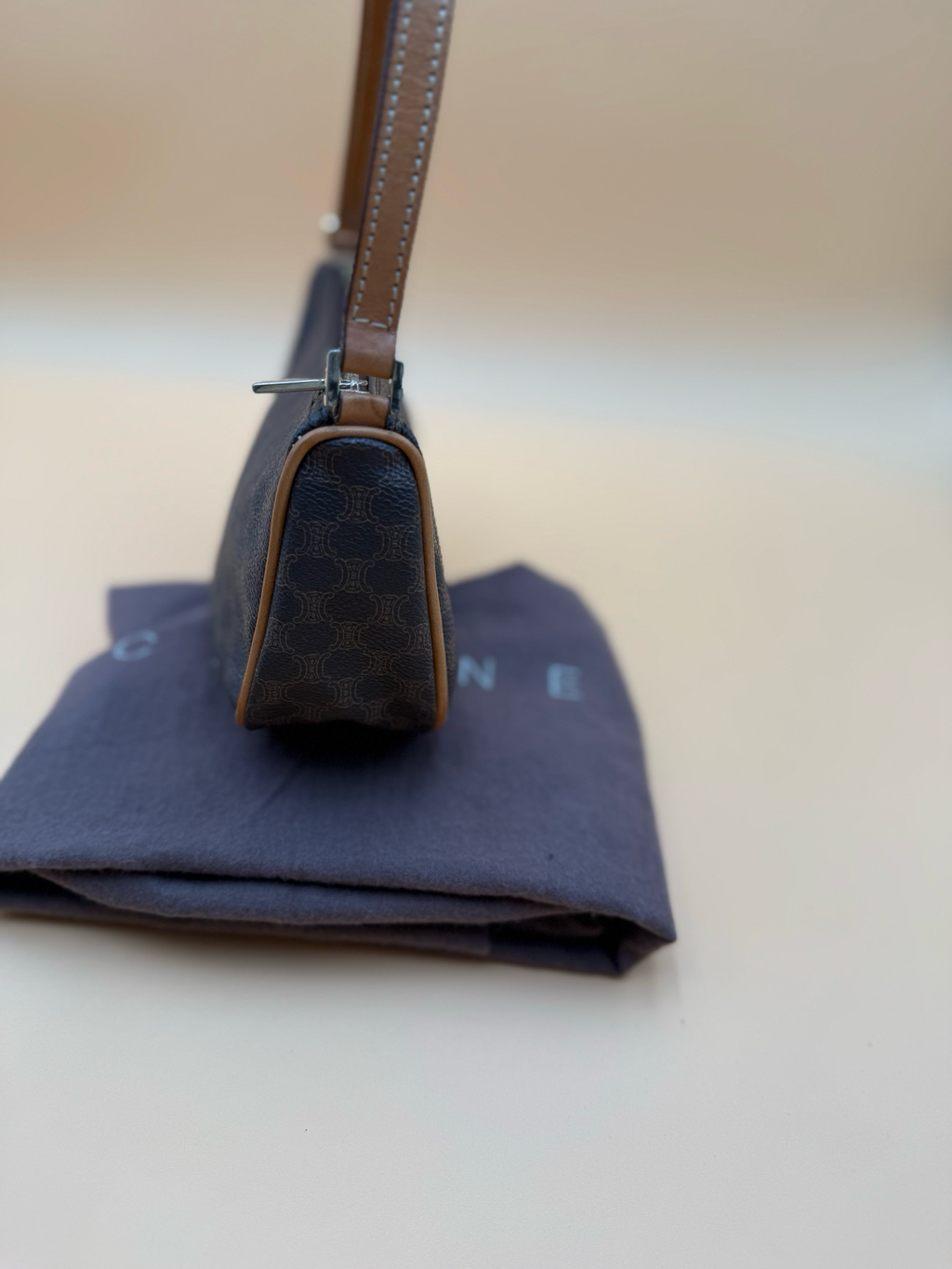 Celine Macadam Pochette Barrel Triomphe Shoulder