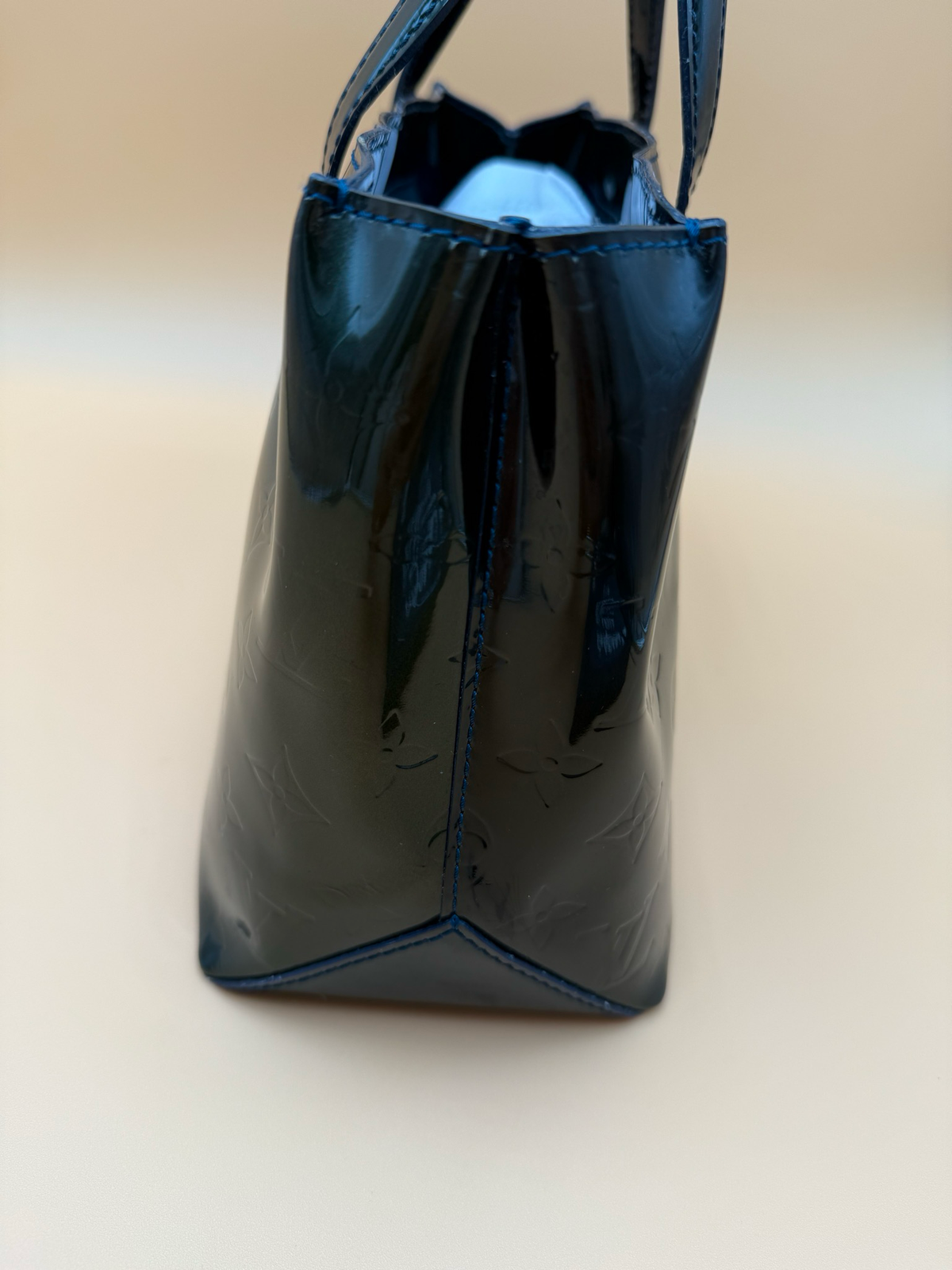 Louis Vuitton Wilshire Pm Bleu Nuit Top Handle