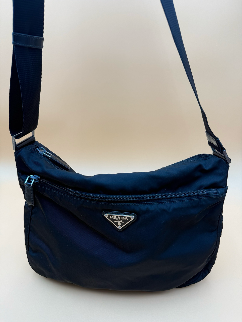 Prada Nylon Tessuto Messenger Crossbody