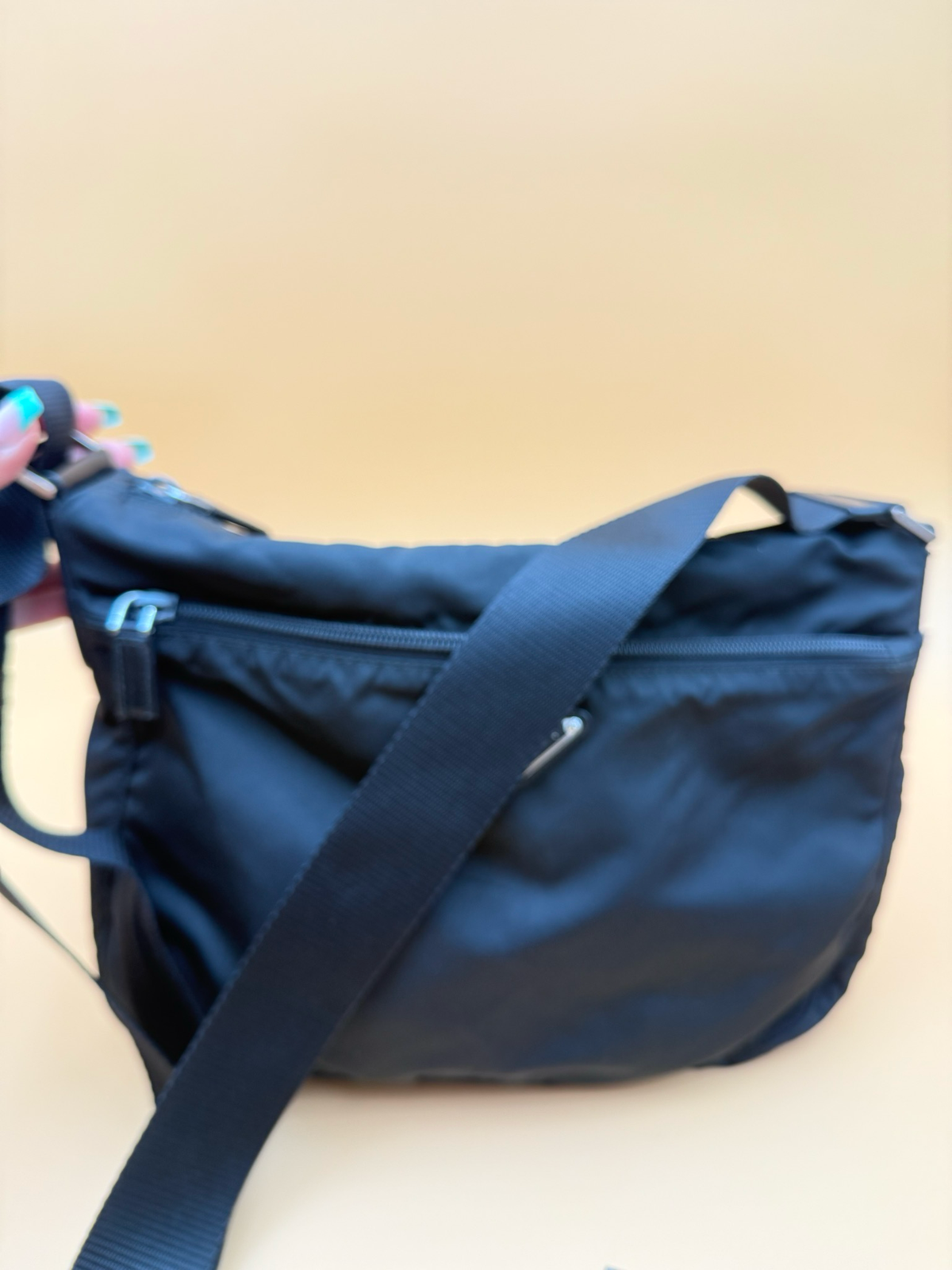 Prada Nylon Tessuto Messenger Crossbody