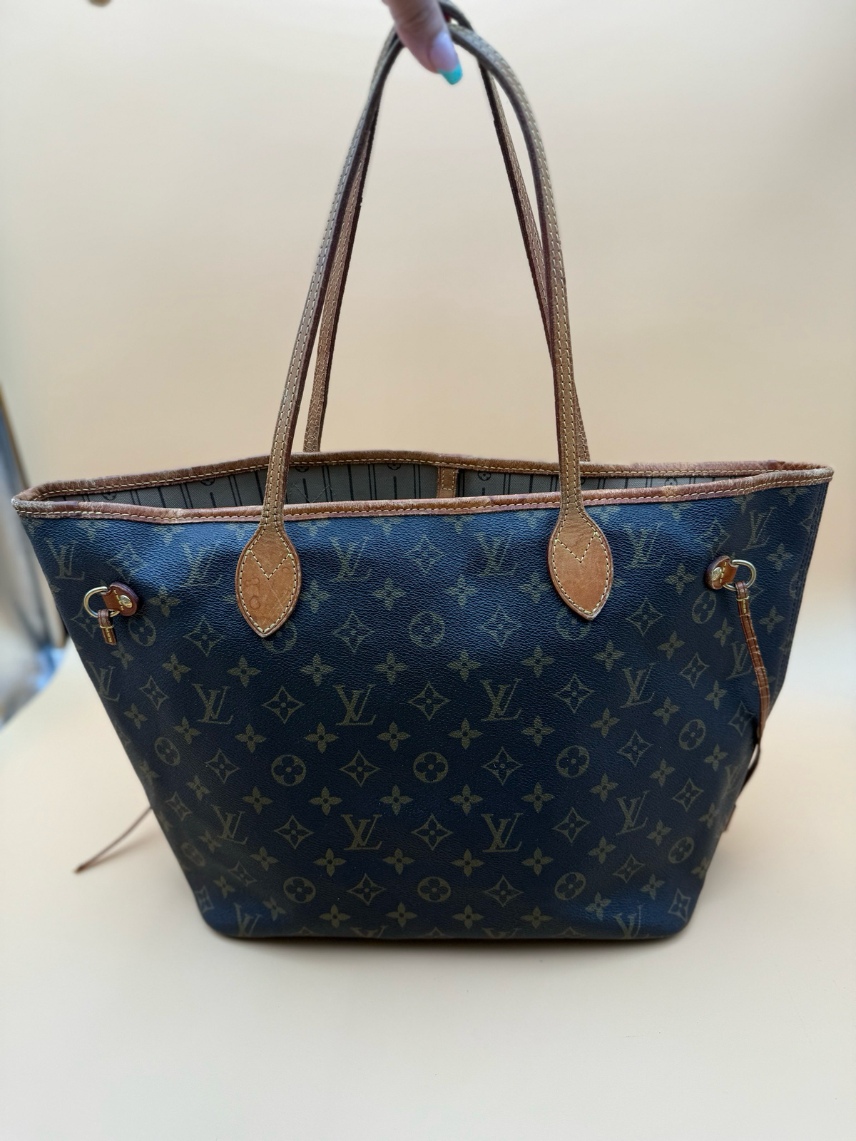 Louis Vuitton Neverfull Mm Shopper Tote Shoulder