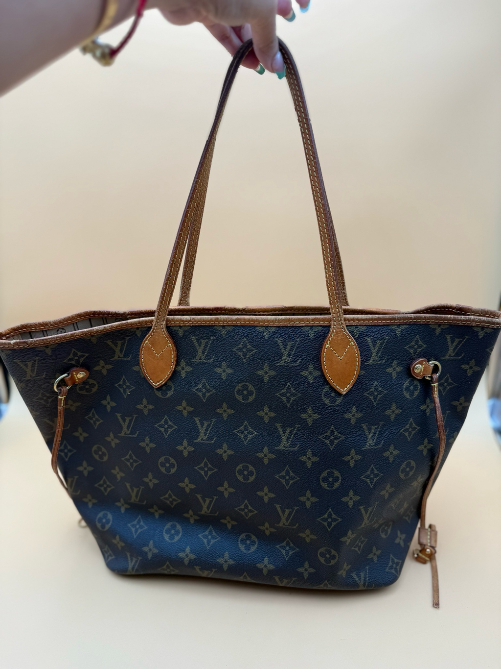 Louis Vuitton Neverfull Mm Shopper Tote Shoulder