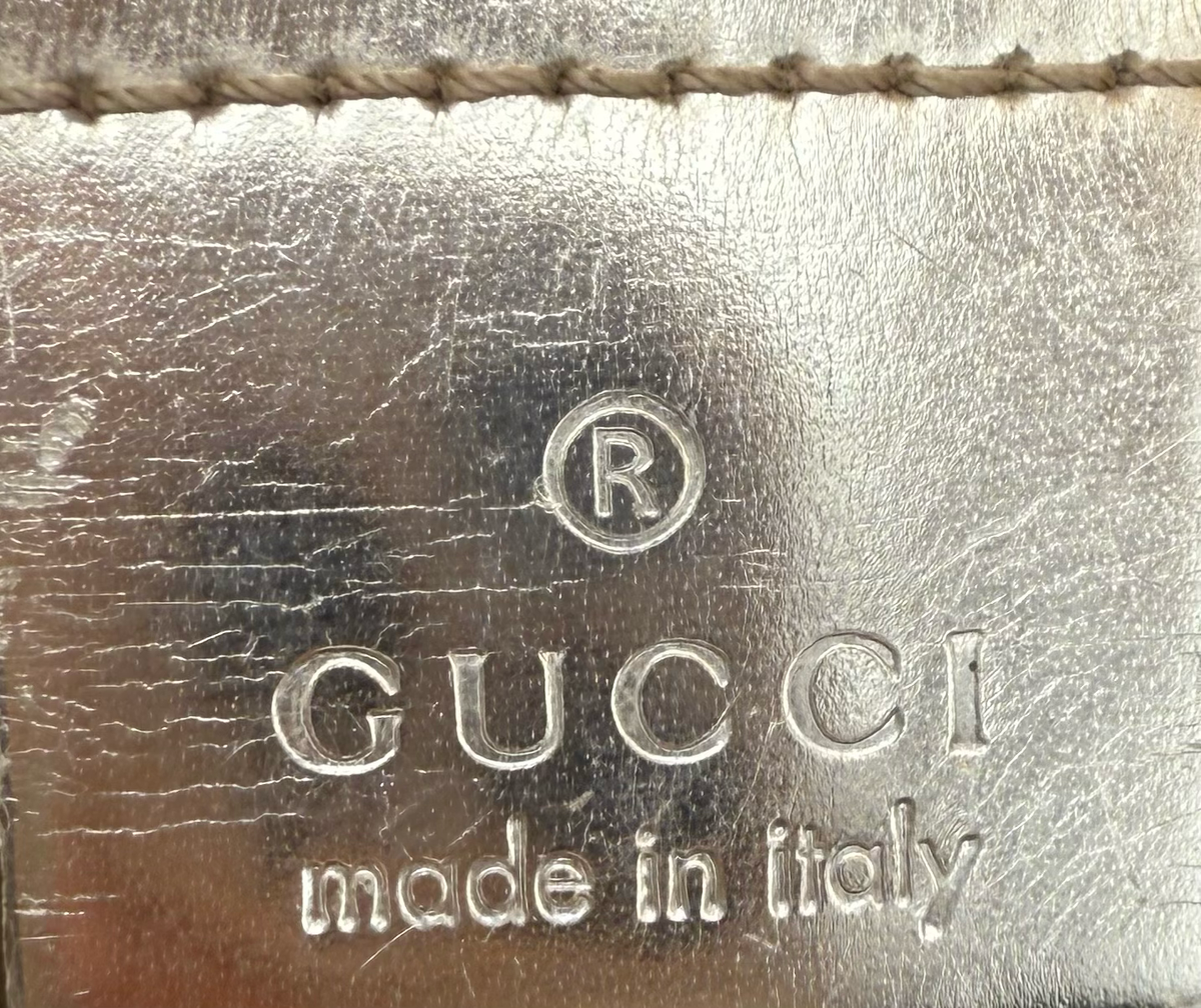 Gucci Dialux Hobo Guccissima Metallic Bow Shoulder Bag