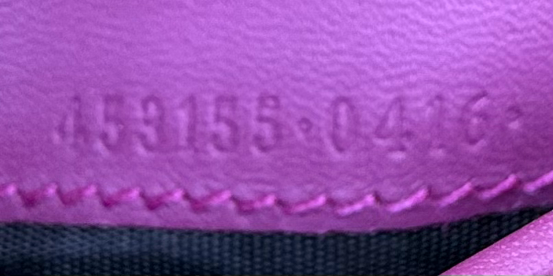 Gucci Monogram Supreme Short Wallet Padlock
