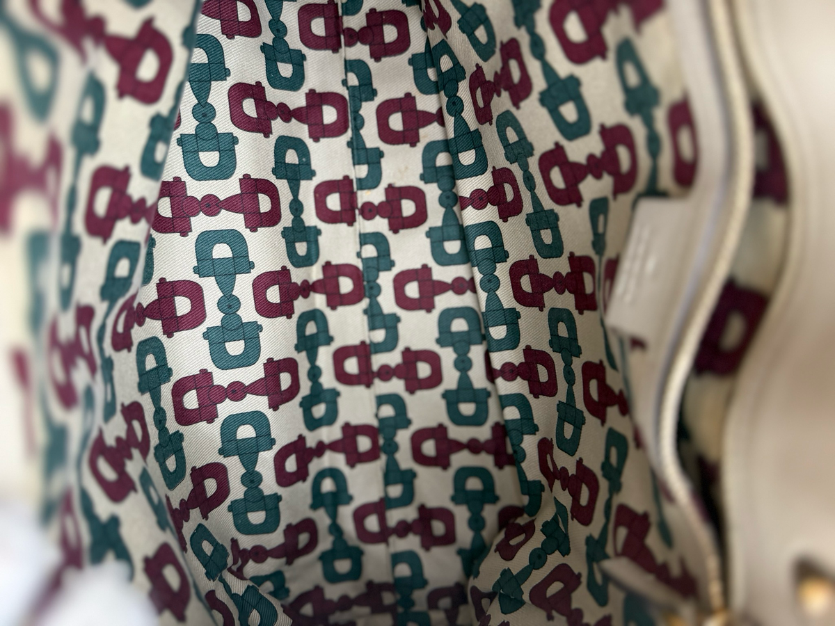 Gucci Peggy Bamboo Leather Guccissima Tote Shoulder