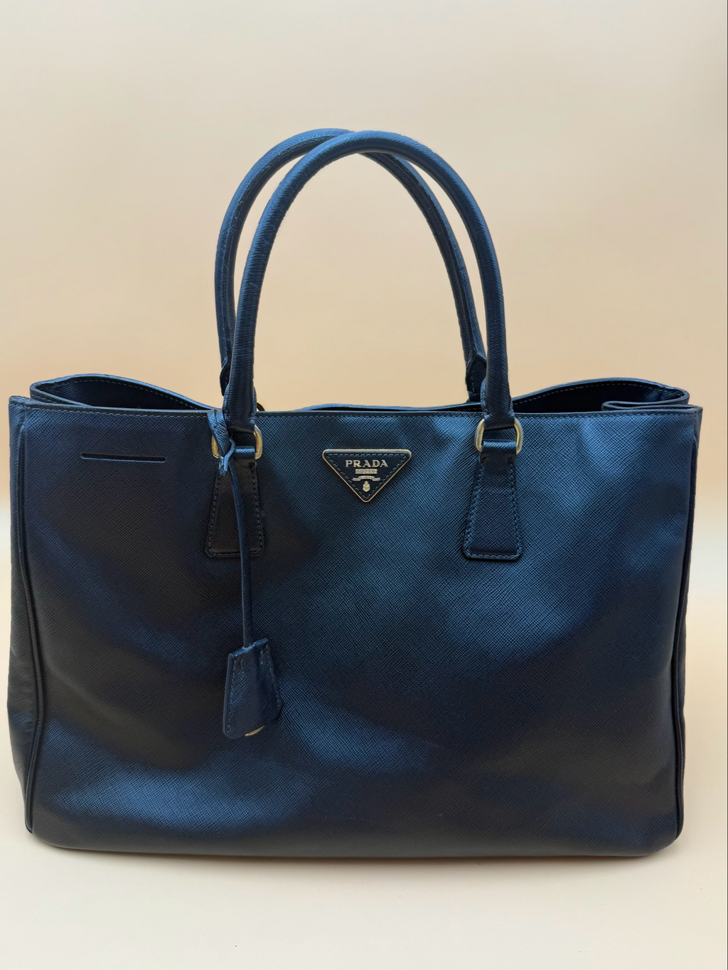 Prada Saffiano Lux Tote Galleria Black Medium