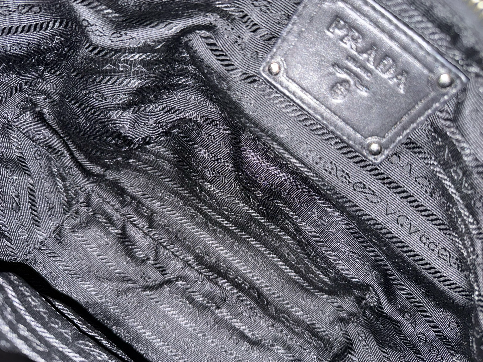 Prada Soft Calfskin Hobo Shoulder