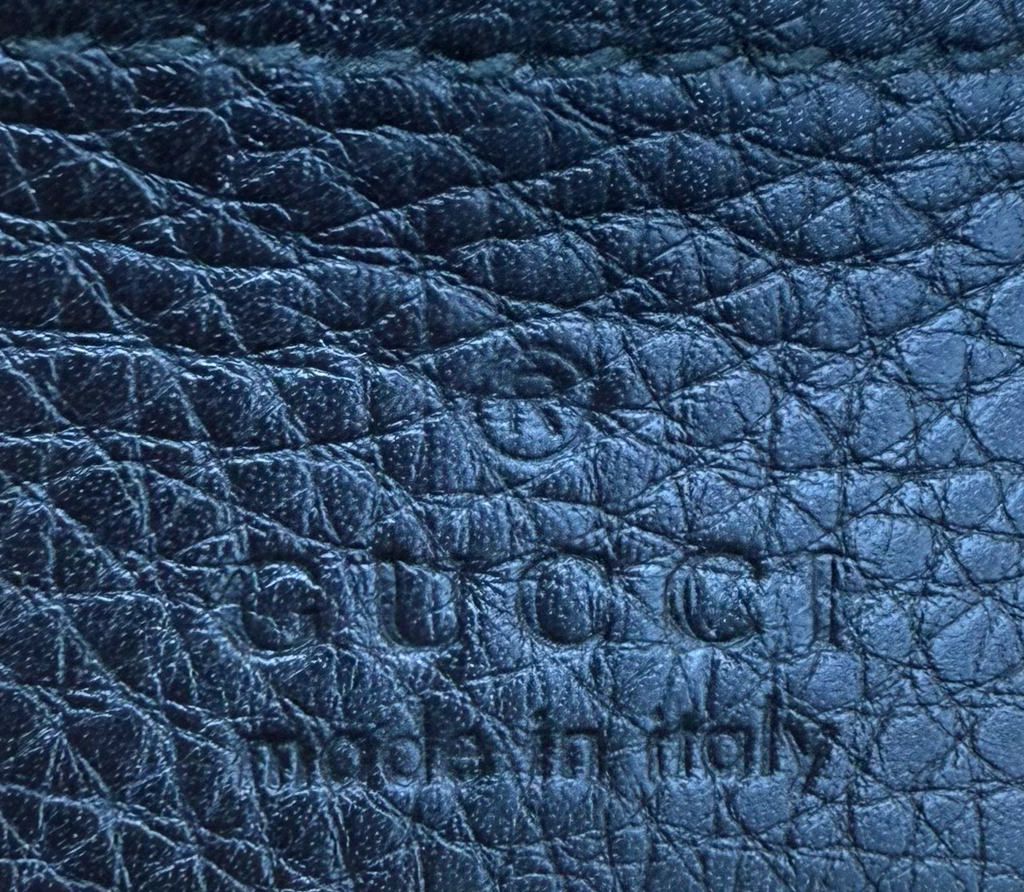 Gucci Soho Flap Pebbled Crossbody Chain Strap