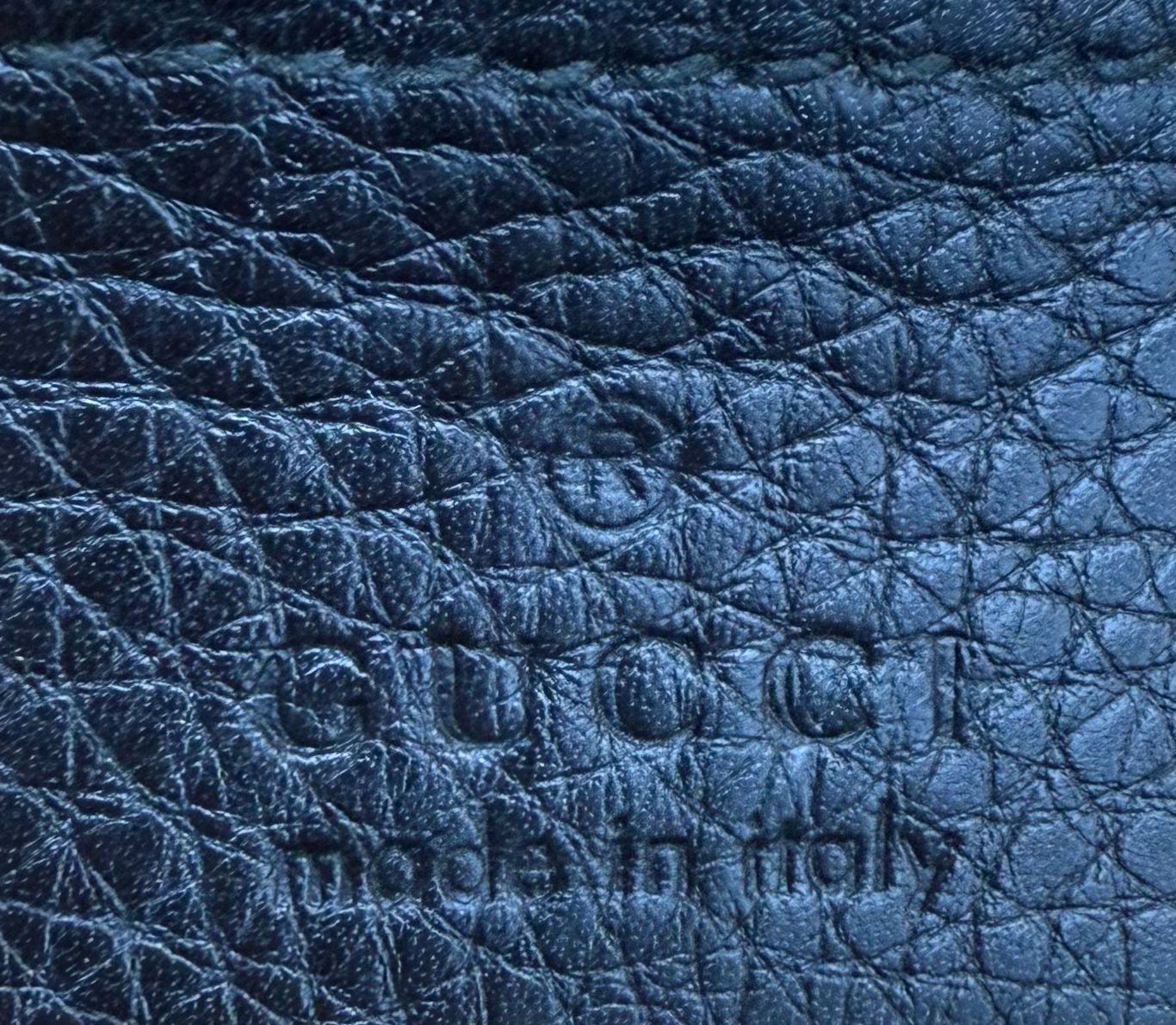 Gucci Soho Flap Pebbled Crossbody Chain Strap