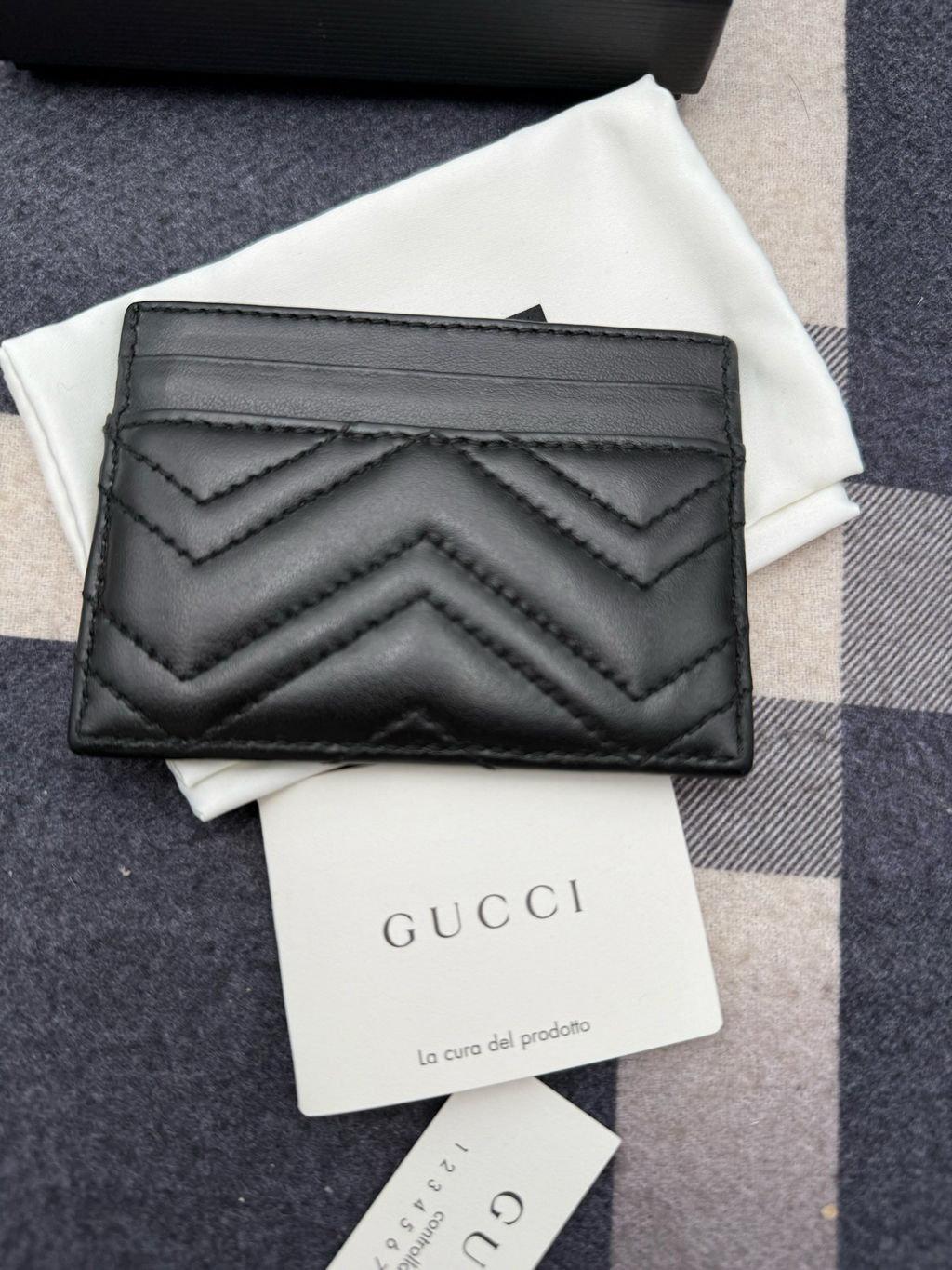 Gucci Marmont Mini Crossbody with Card Holder Bundle