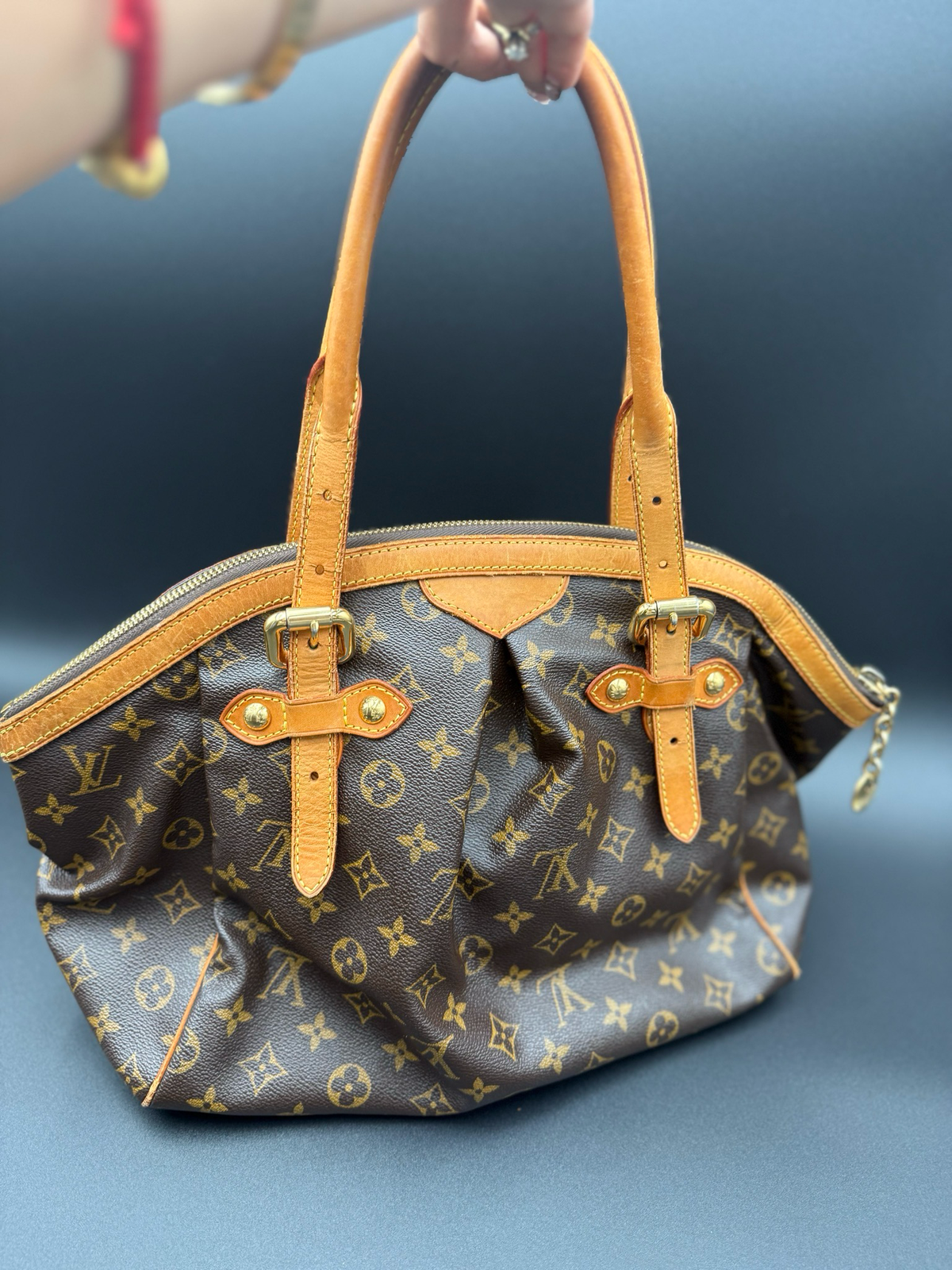 Louis Vuitton Monogram Tivoli Gm Tote Shoulder Bag