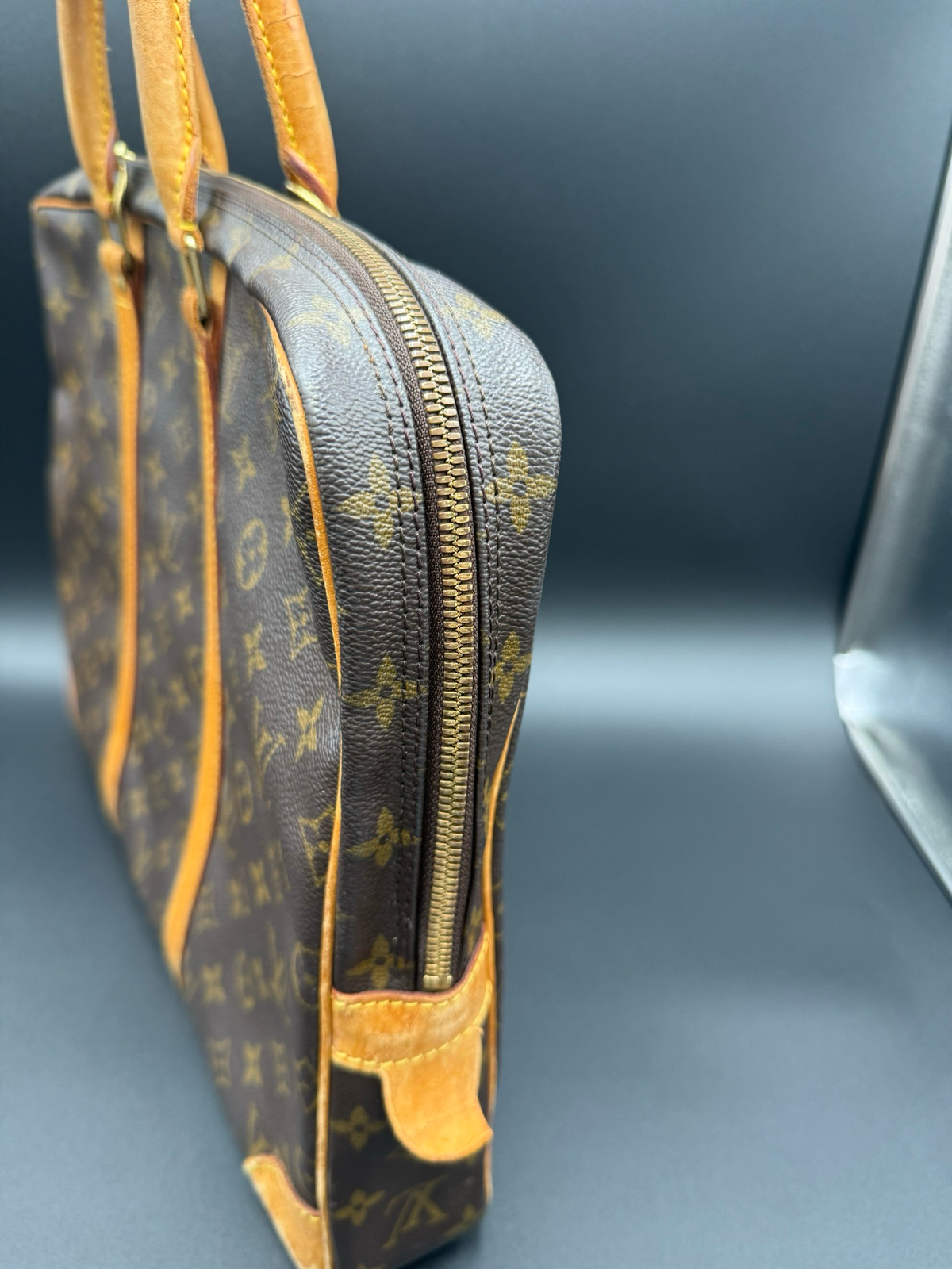 Louis Vuitton Monogram Porte Document Voyage Laptop Briefcase