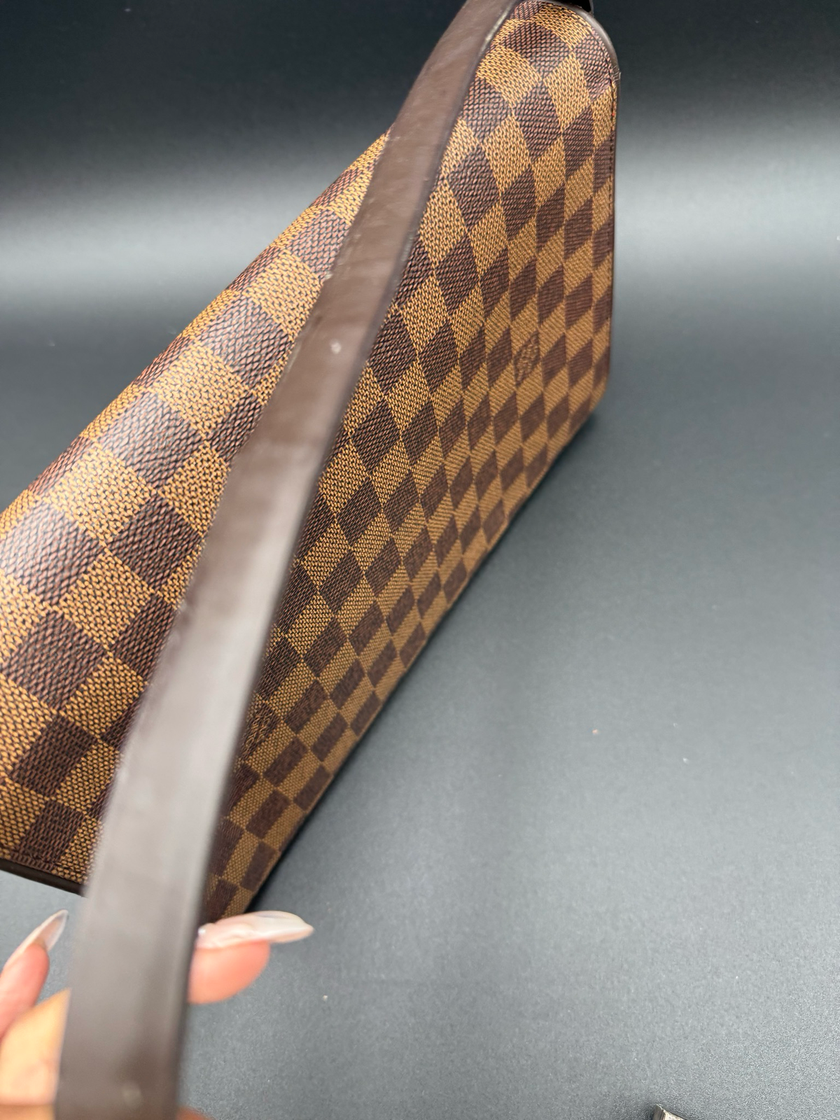 Louis Vuitton Damier Ebene Tribeca Hobo Shoulder