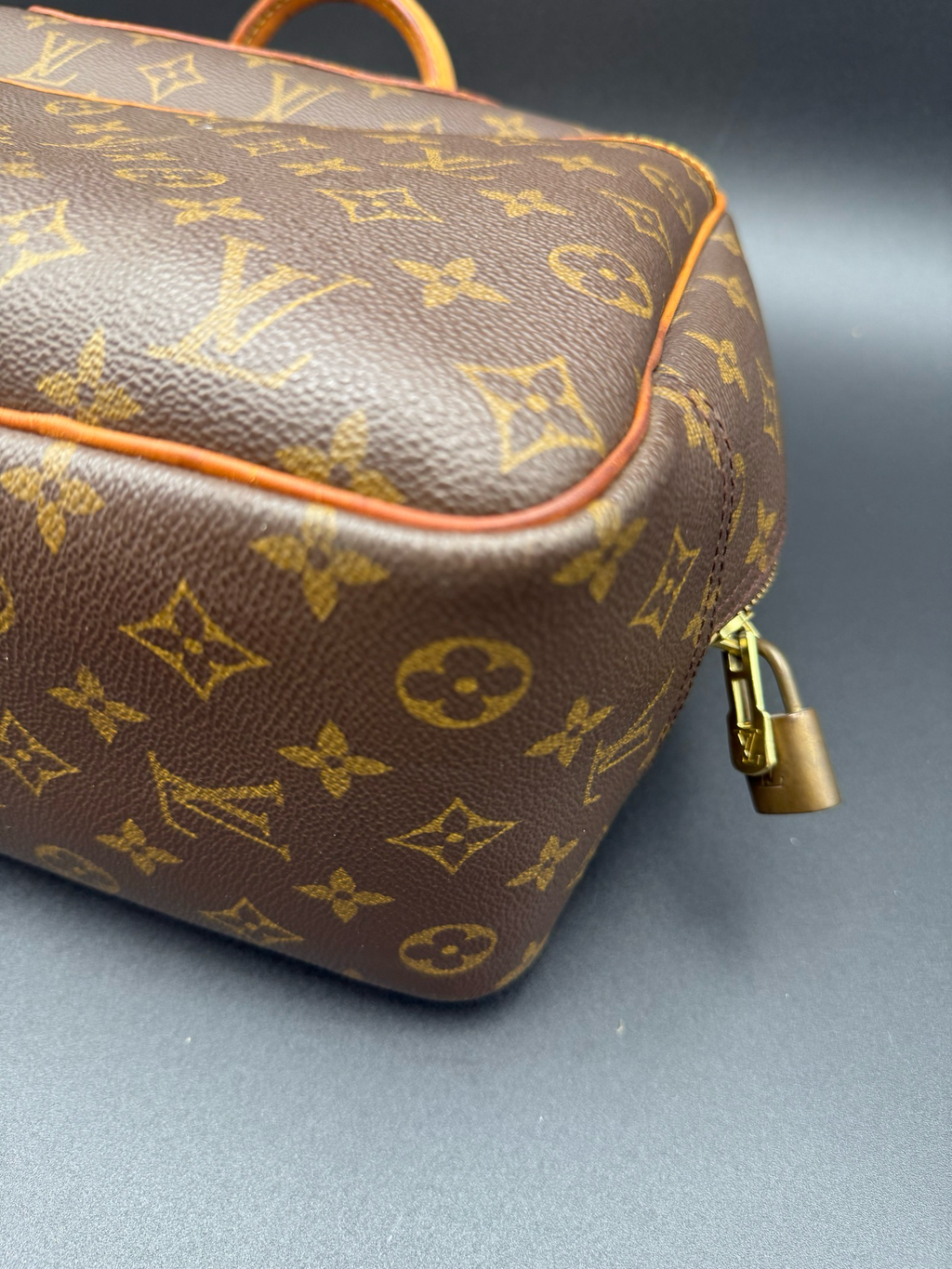 Louis Vuitton Monogram Deauville Top Handle Satchel