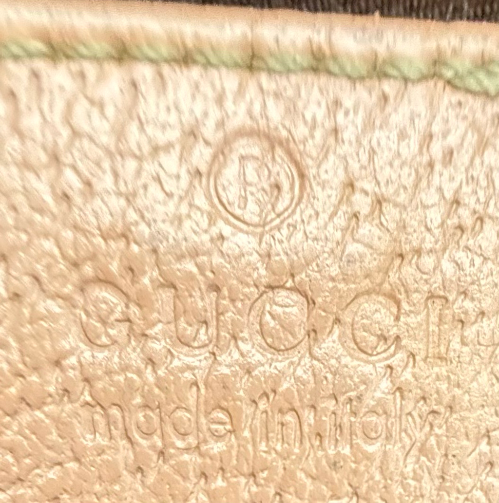Gucci Monogram Canvas Pretty Boat Pochette Shoulder Pink