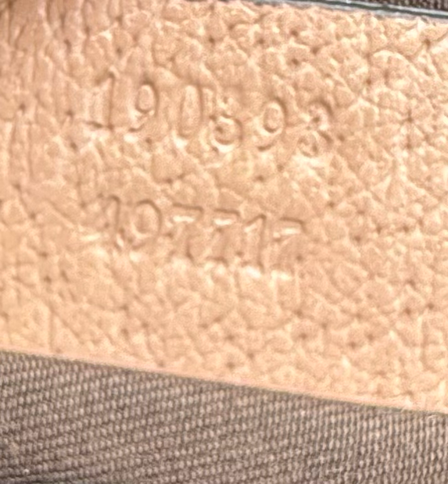 Gucci Monogram Canvas Pretty Boat Pochette Shoulder Pink