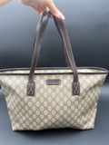 Gucci Supreme Plus Coated Canvas Tote Shoulder