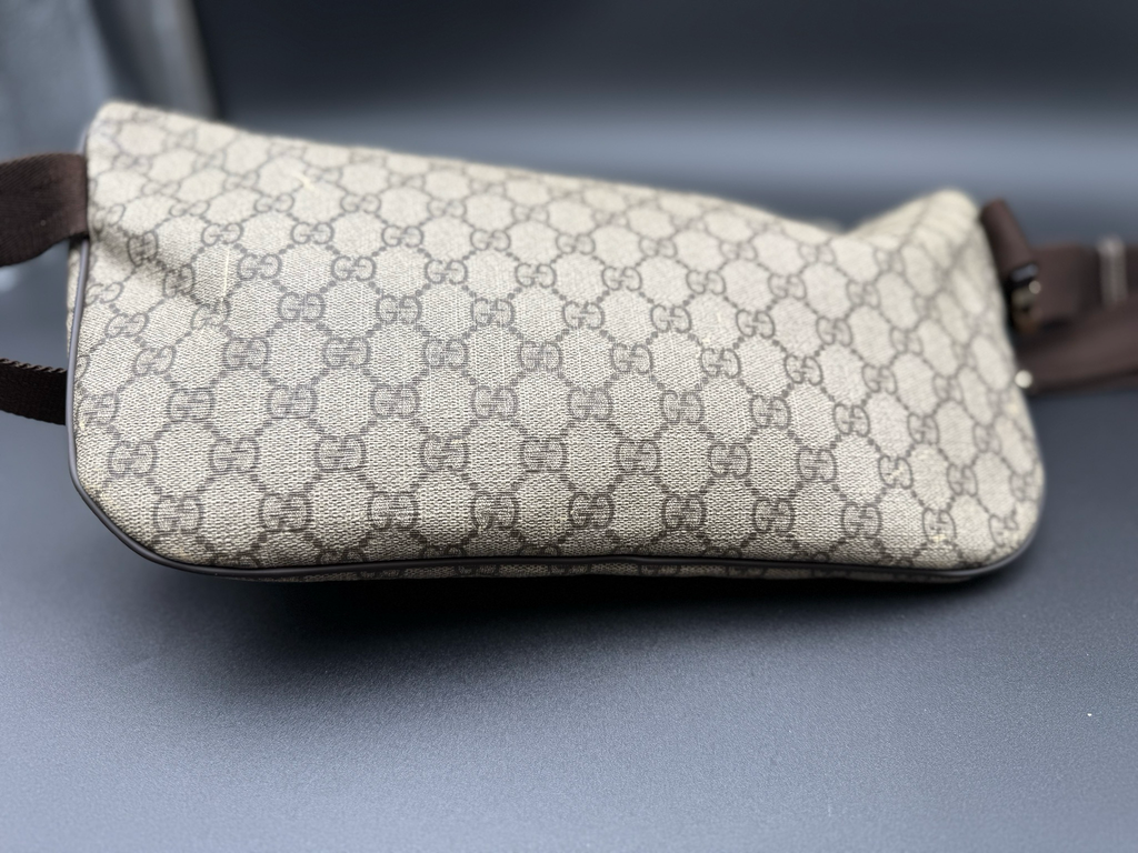 Gucci Monogram Supreme Plus Bum Bag Belt Bag