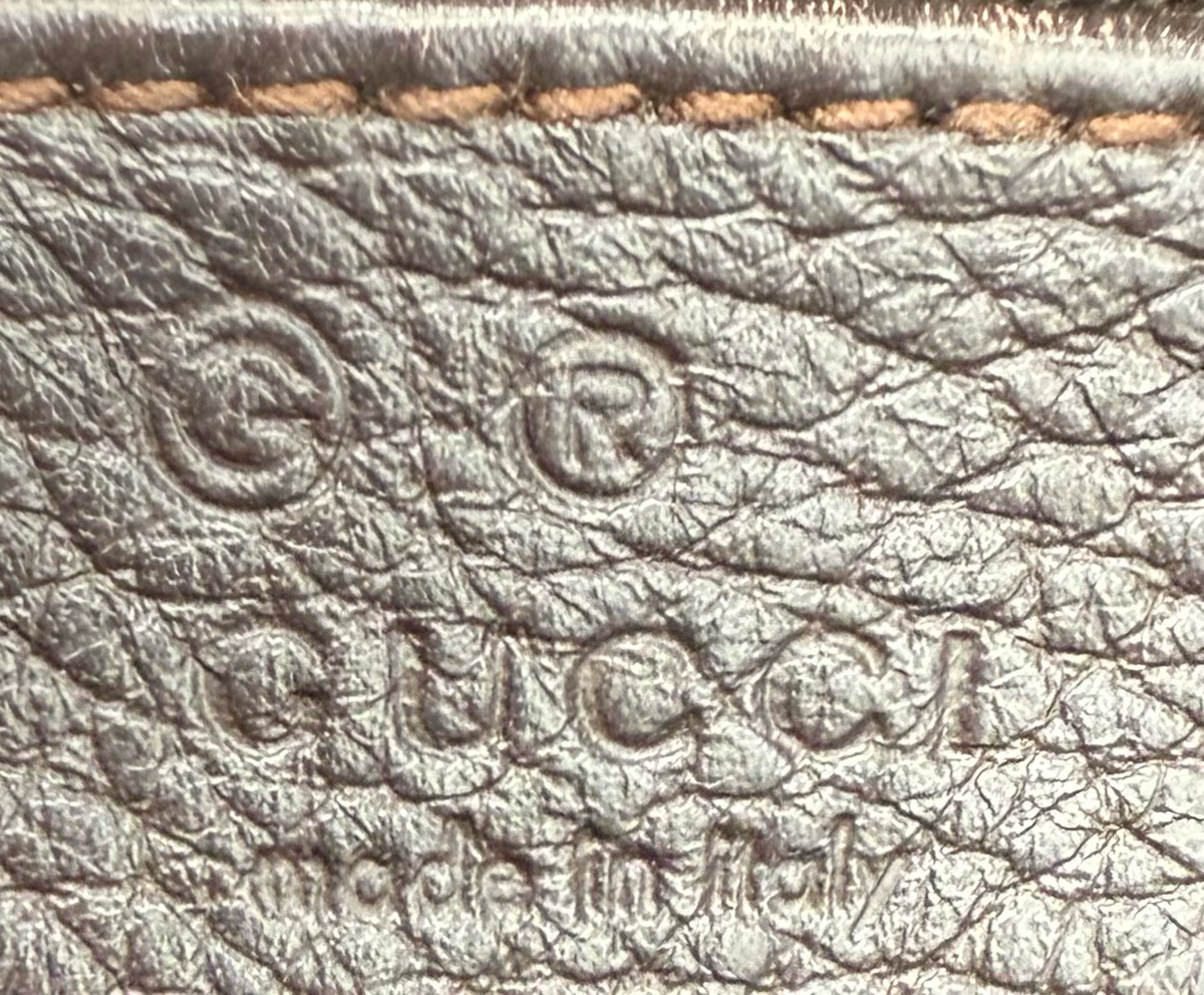 Gucci Monogram Canvas Tote Abbey Shoulder Bag