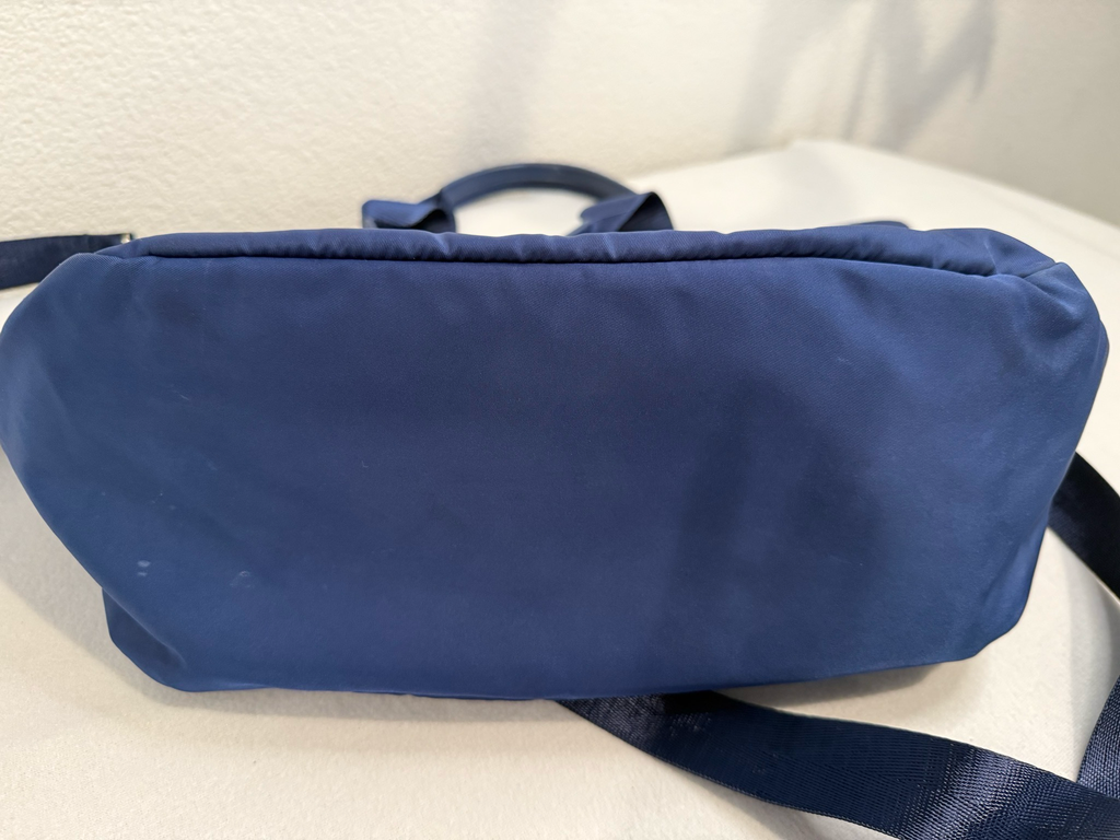 Prada Nylon Tessuto Saffiano Messenger Crossbody