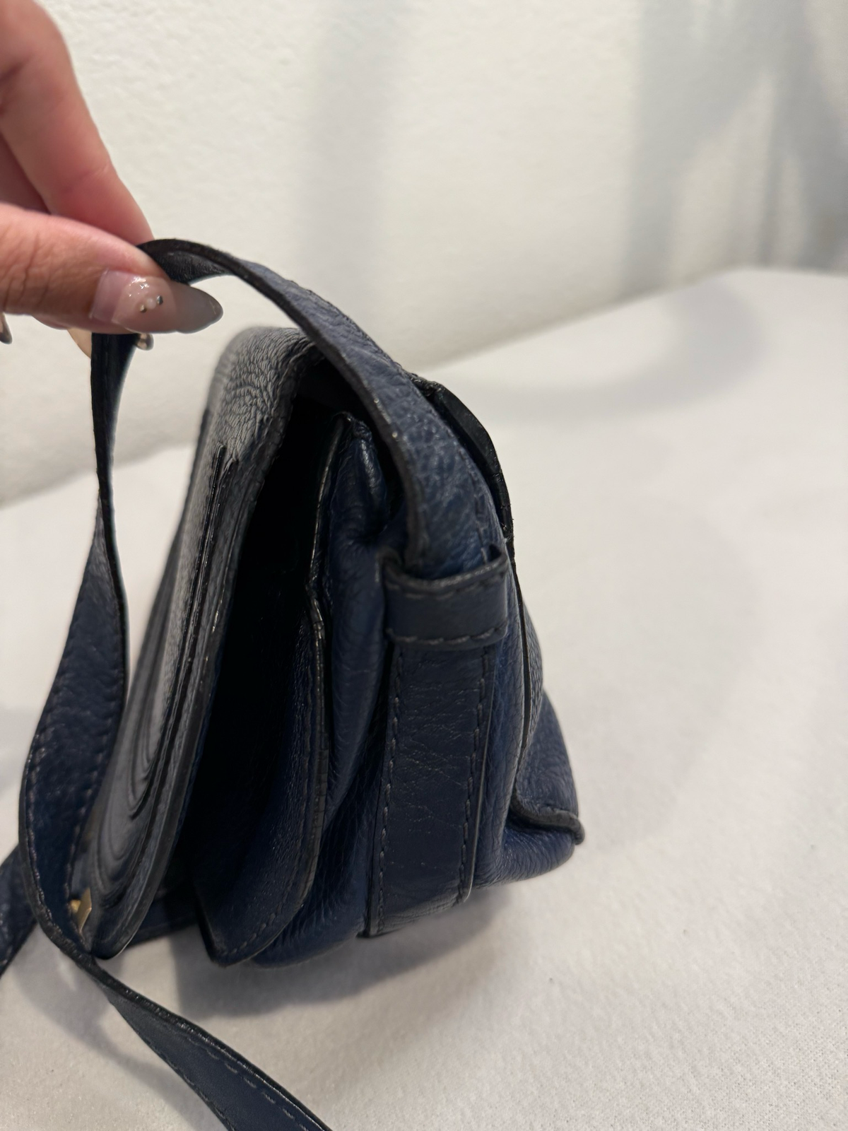 Chloe Marcie Mini Crossbody Saddle Messenger