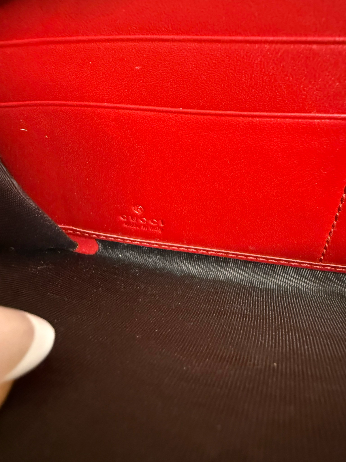 Gucci Monogram Leather Guccissima Ziparound Wallet