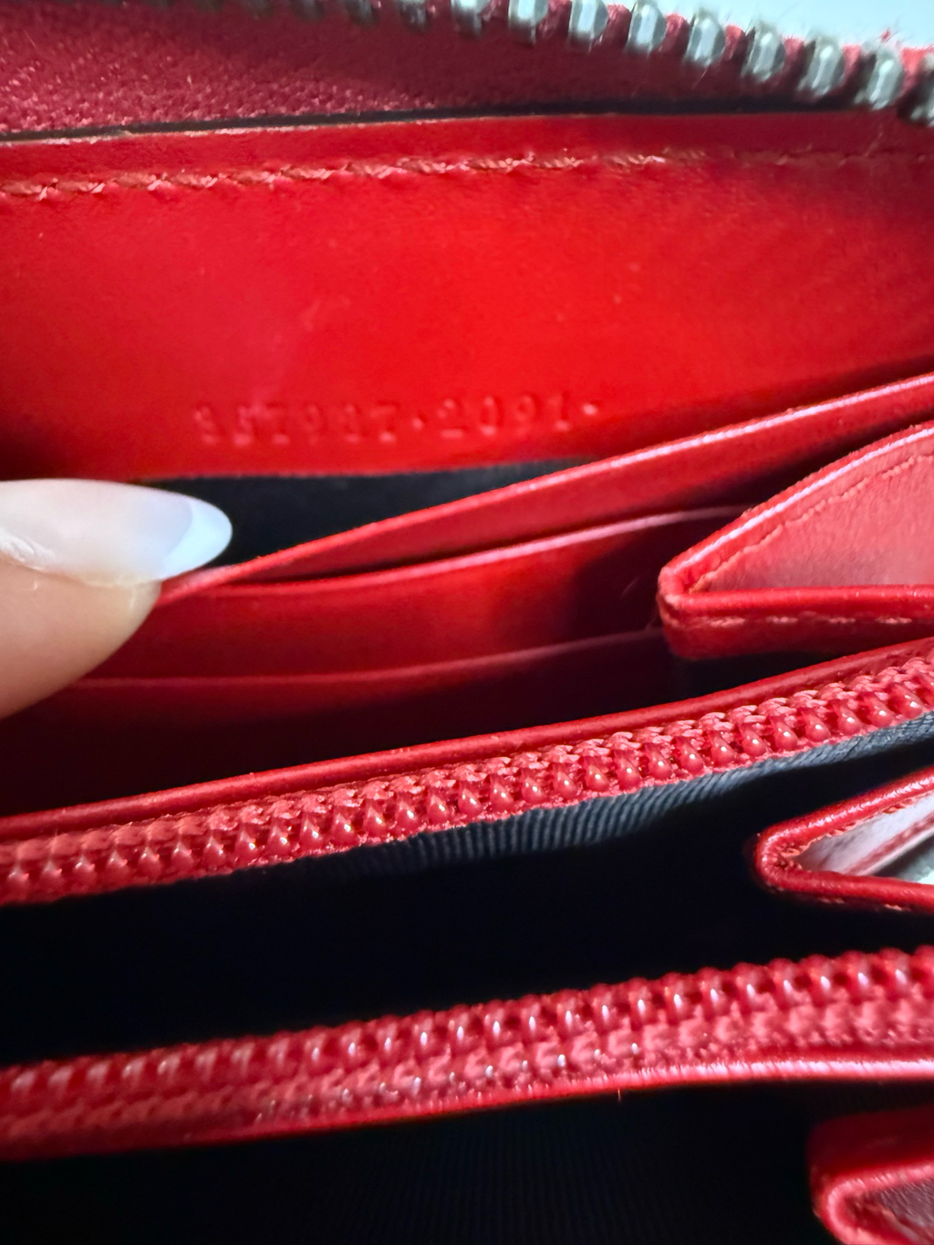 Gucci Monogram Leather Guccissima Ziparound Wallet