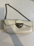 Louis Vuitton Montaigne Epi Leather White Shoulder Hobo