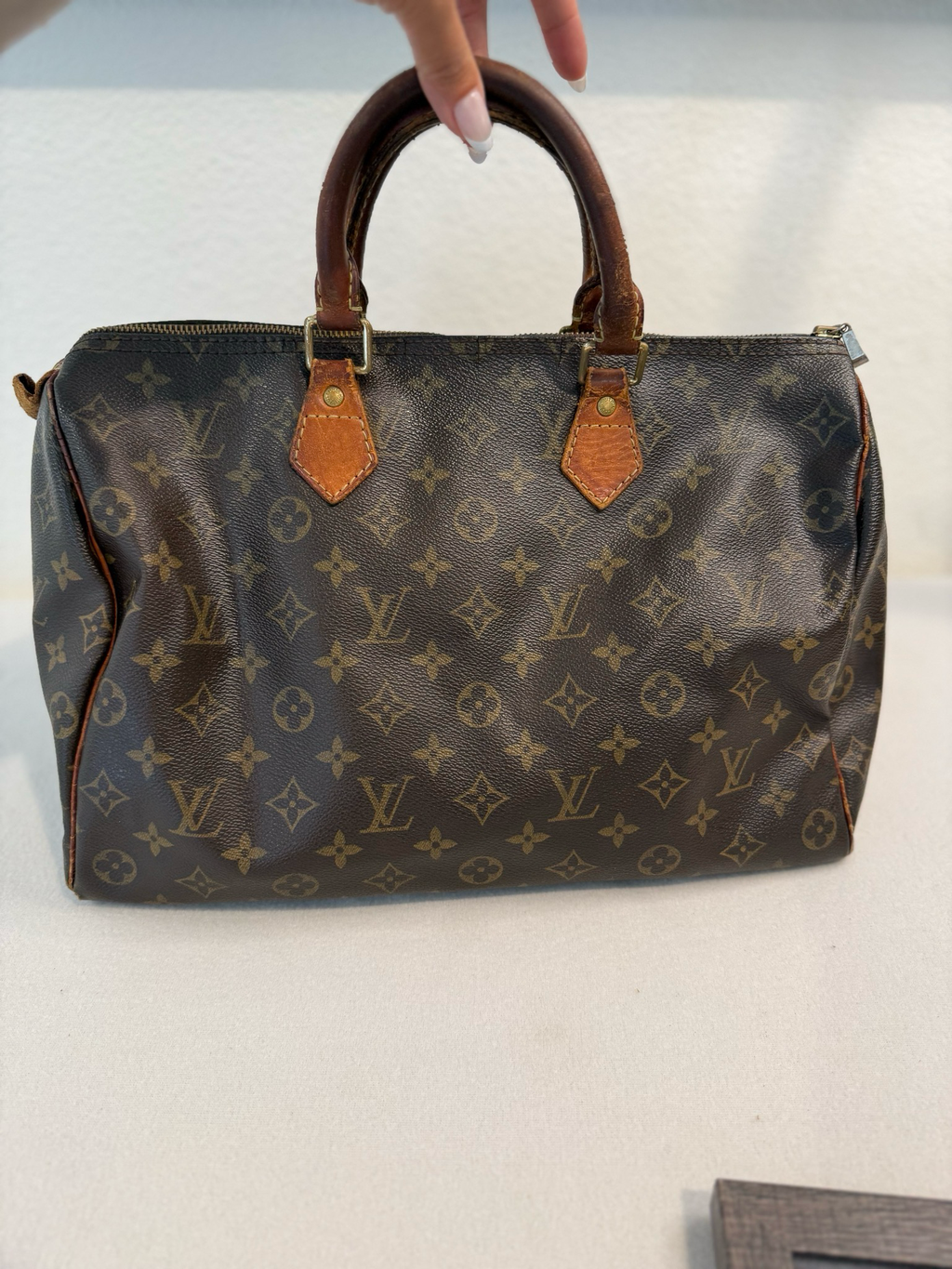 Louis Vuitton Speedy Monogram 35 Satchel Top Handle Project