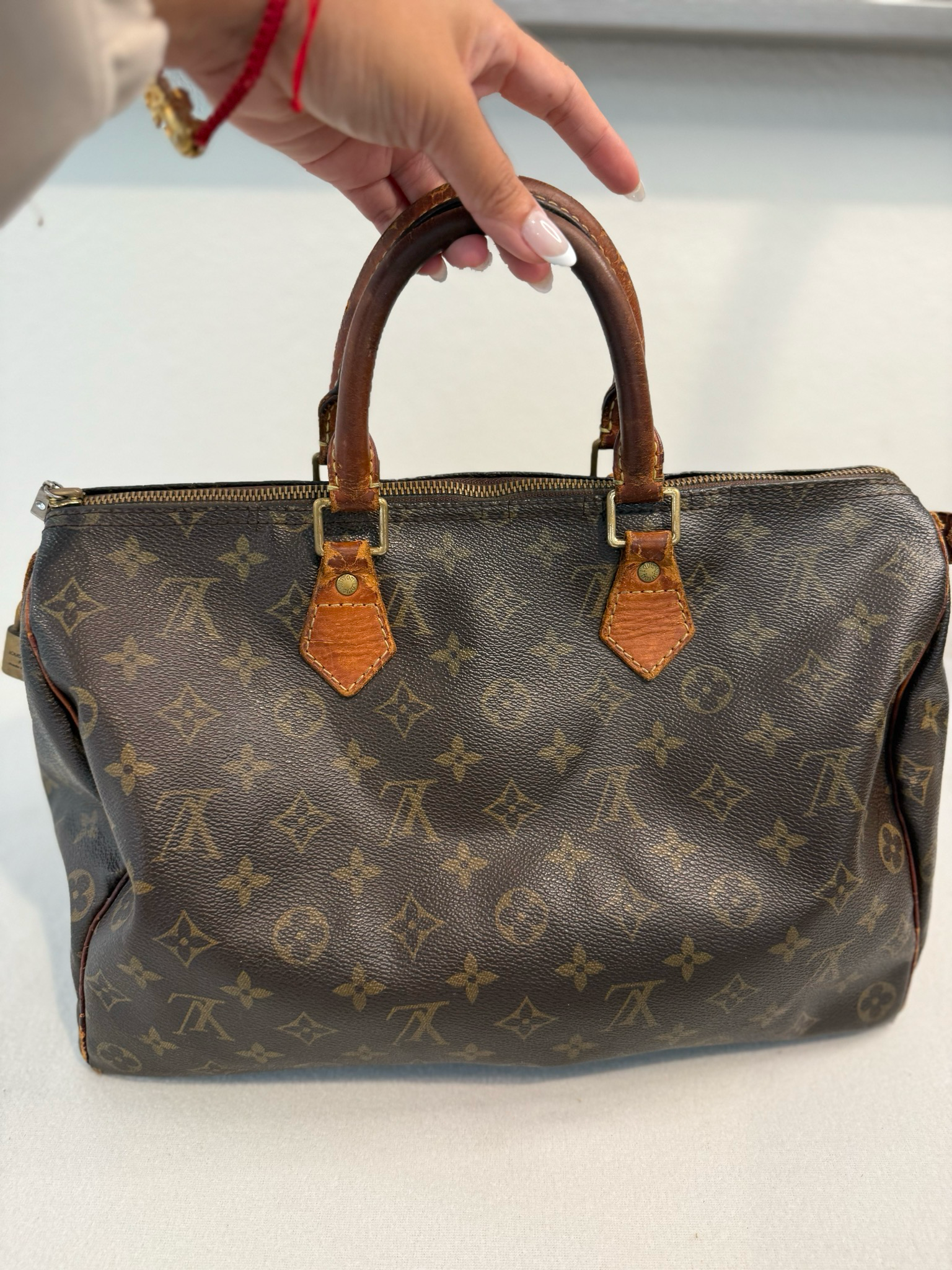 Louis Vuitton Speedy Monogram 35 Satchel Top Handle Project