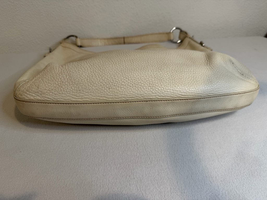 Prada Pebbled Leather Hobo Shoulder