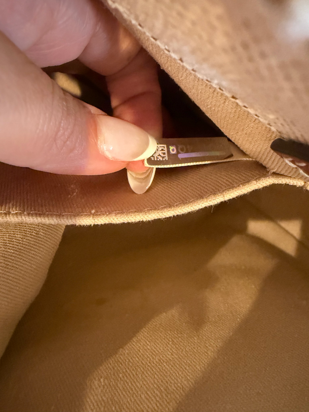 Chloe Woody Monogram Canvas Tote Shoulder Bag
