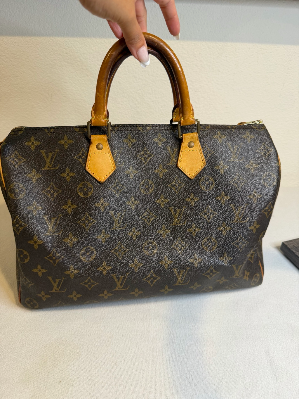 Louis Vuitton Monogram Speedy 30 Boston Satchel