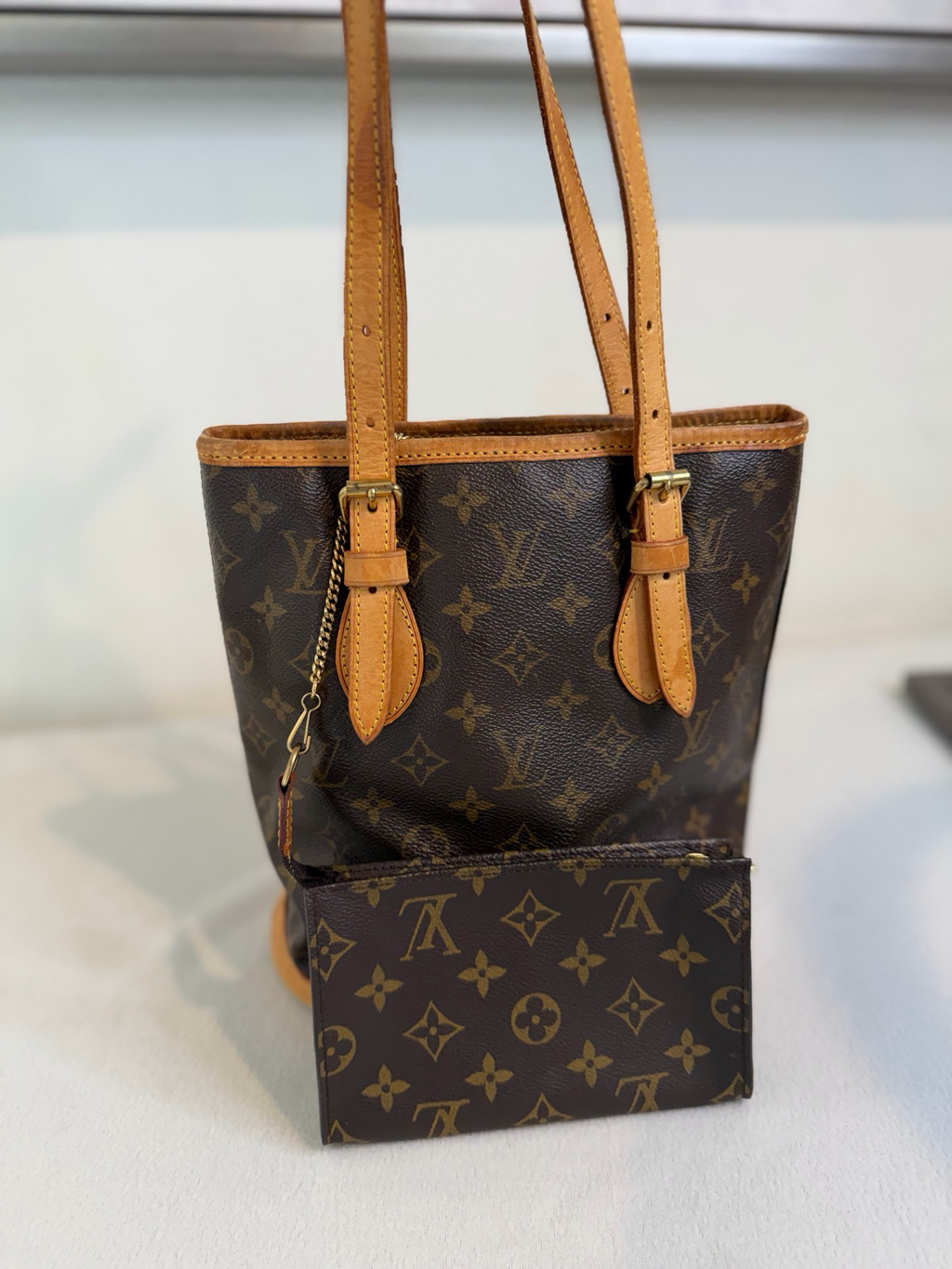 Louis Vuitton Monogram Bucket Pouch