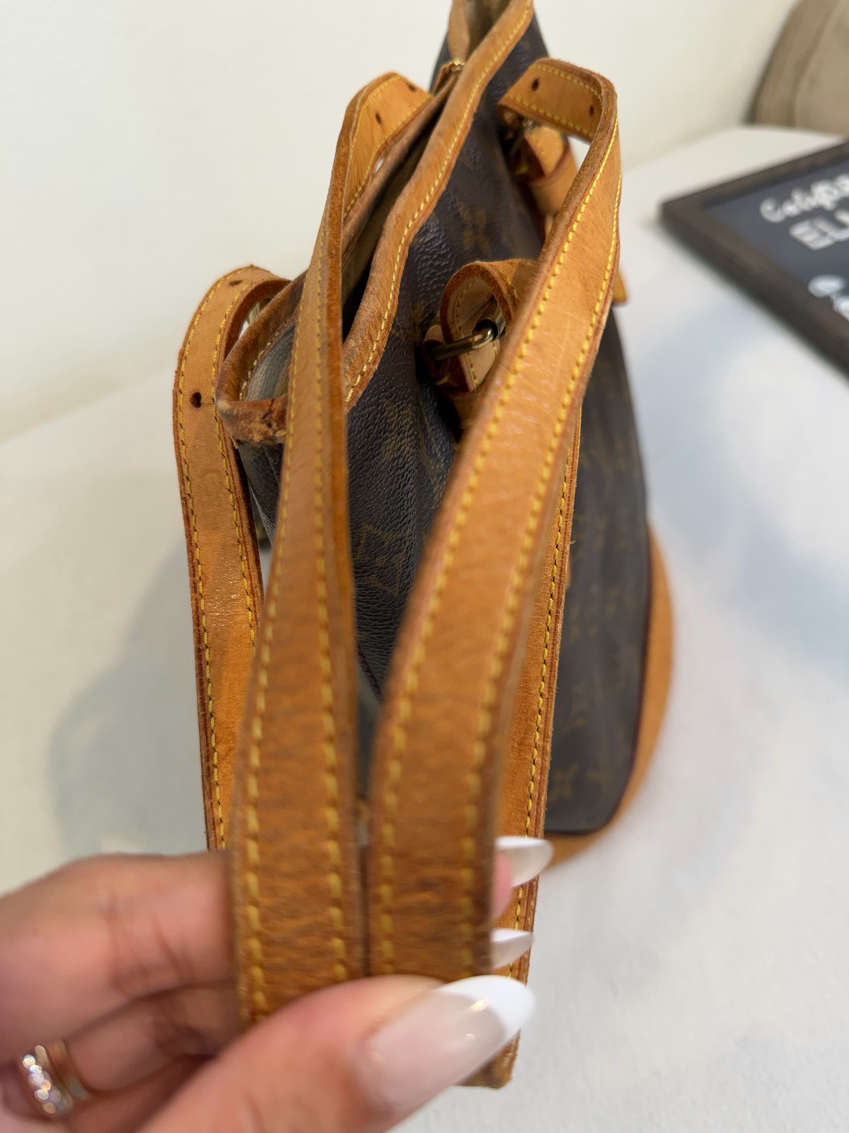 Louis Vuitton Monogram Bucket Pouch