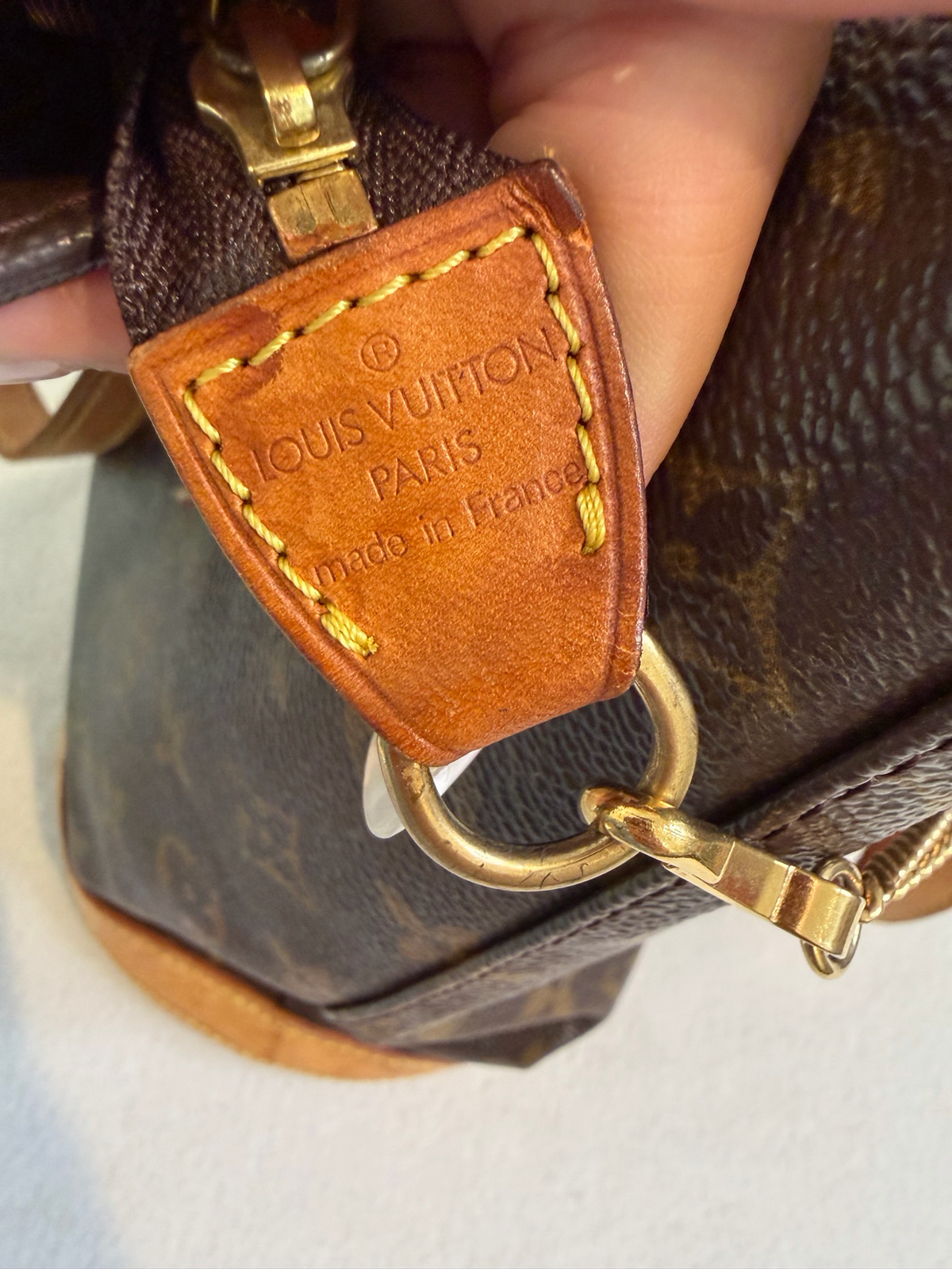 Louis Vuitton Monogram Bucket Pouch