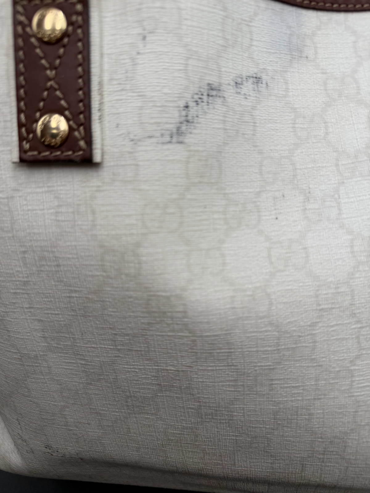 Gucci Supreme Plus Web Tote Shoulder Medium Bag