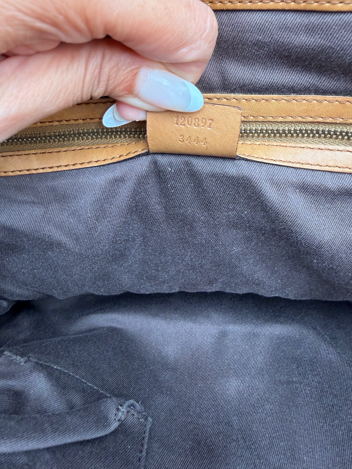 Gucci Nailhead Suede Tote Shoulder