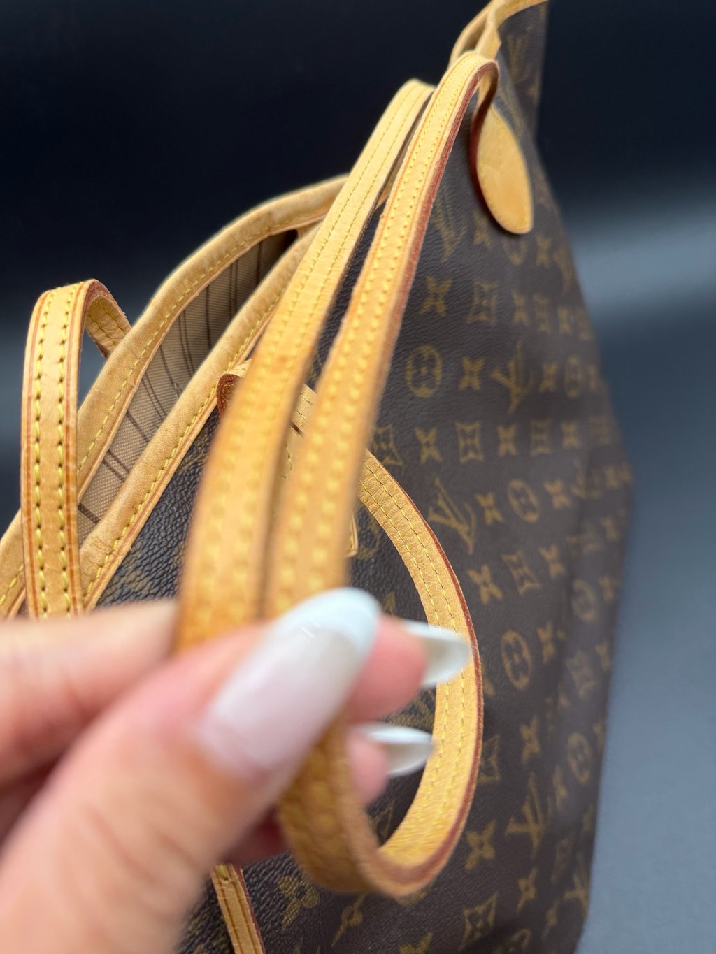 Louis Vuitton Monogram Neverfull Mm Tote Shoulder