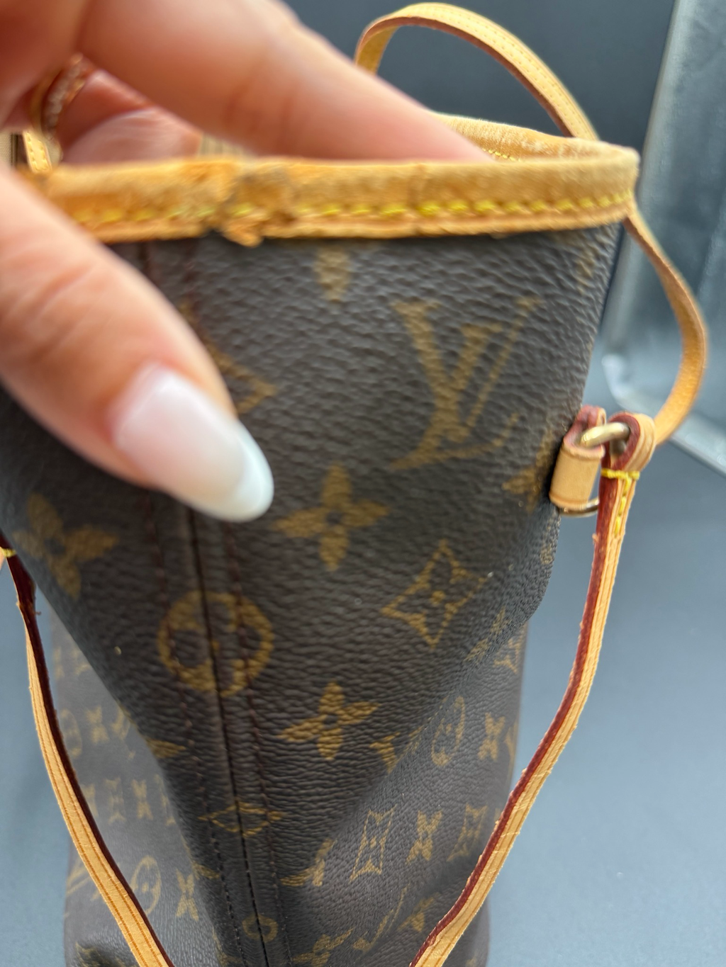 Louis Vuitton Monogram Neverfull Mm Tote Shoulder