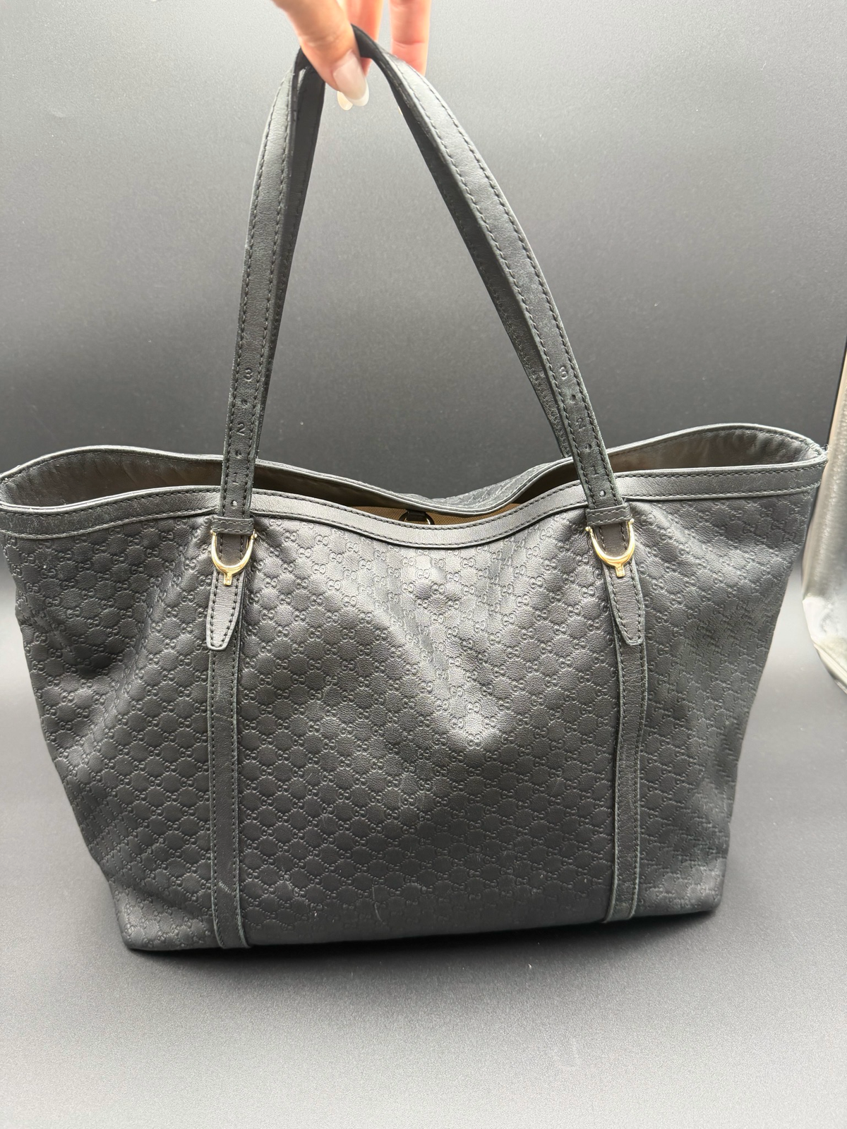 Gucci Nice Microguccissima Leather Tote Large Shoulder