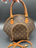 Louis Vuitton Monogram Ellipse PM Top Handle Crossbody Messenger Sling