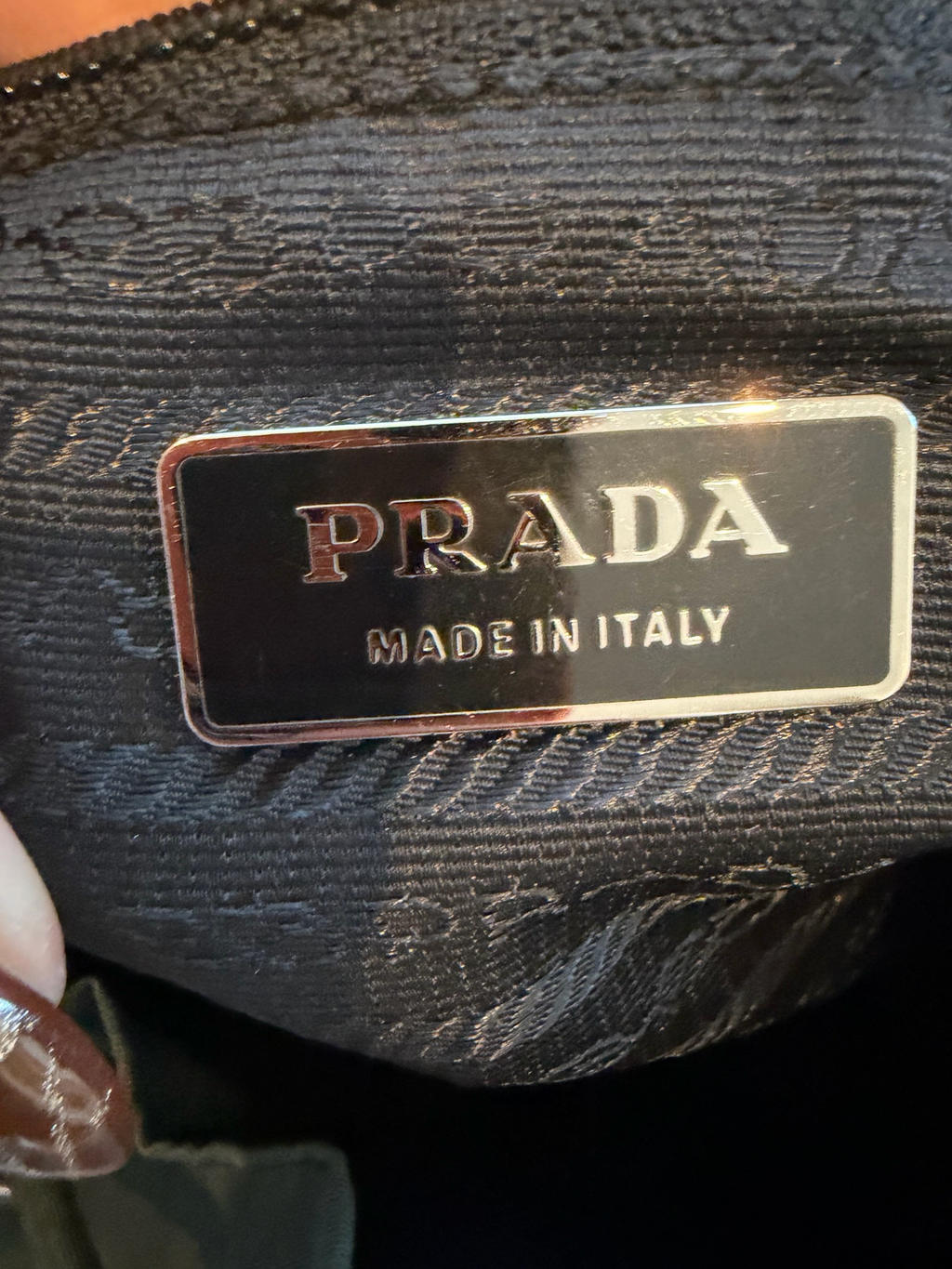 Prada Nylon Tessuto Backpack Small Green