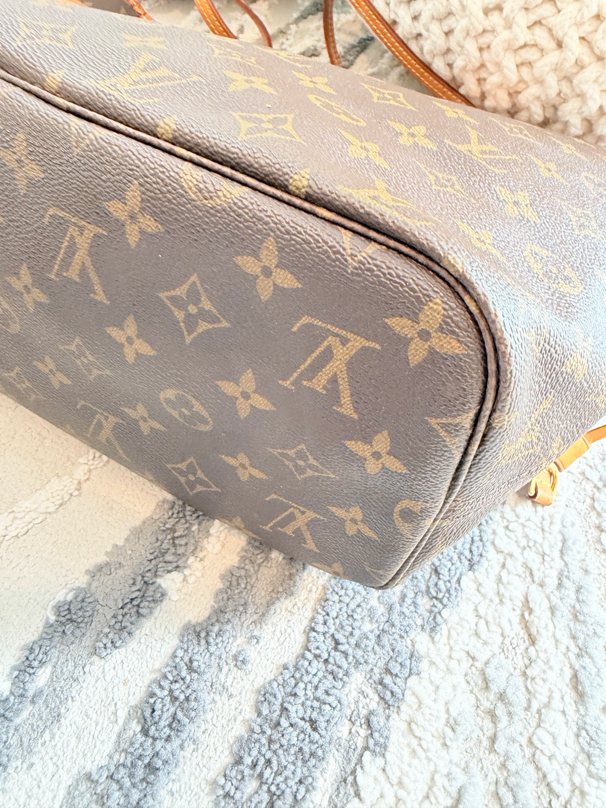 Louis Vuitton Neverfull Monogram Mm Tote Shoulder