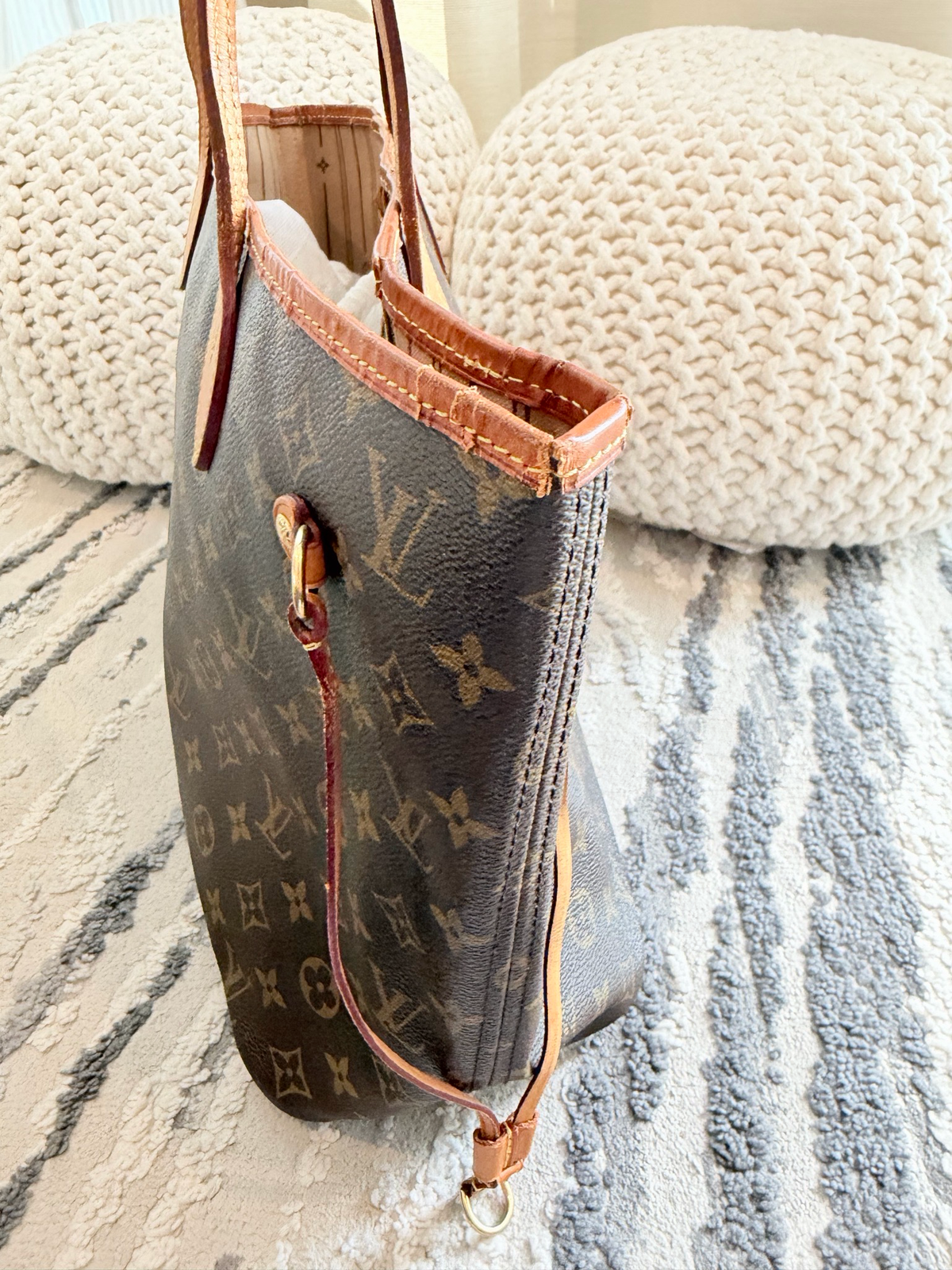 Louis Vuitton Neverfull Monogram Mm Tote Shoulder
