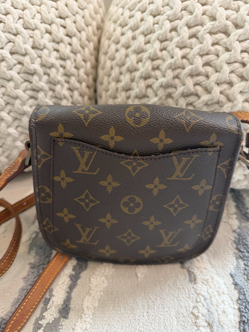 Louis Vuitton Monogram Saint Cloud Pm Vintage Crossbody Messenger