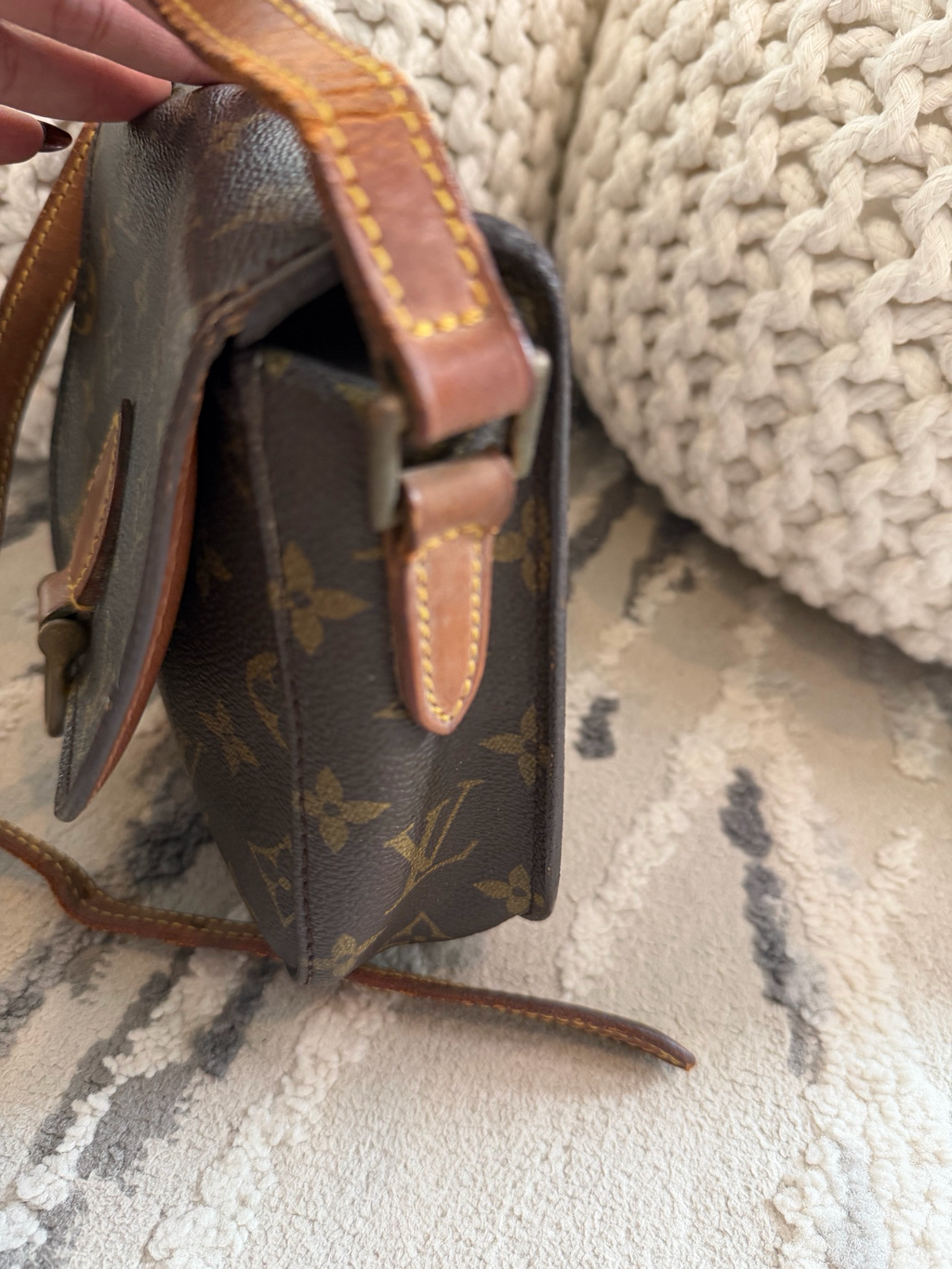 Louis Vuitton Monogram Saint Cloud Pm Vintage Crossbody Messenger