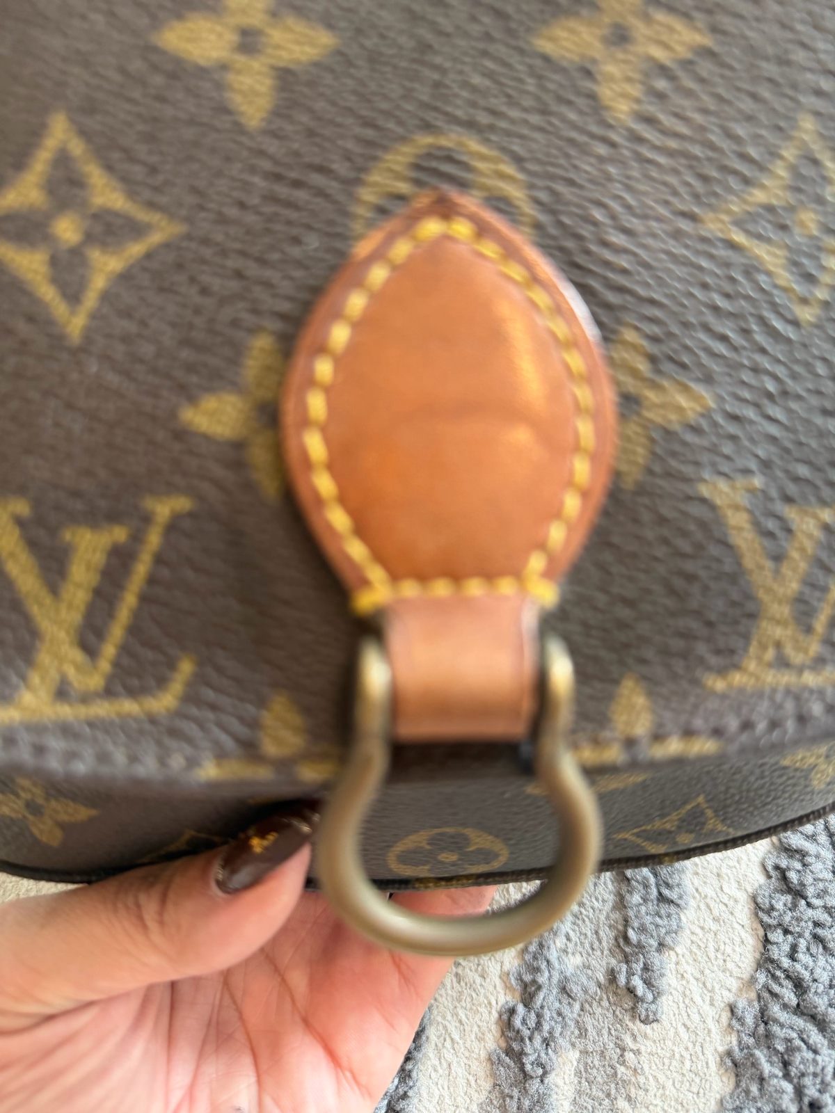 Louis Vuitton Monogram Saint Cloud Pm Vintage Crossbody Messenger