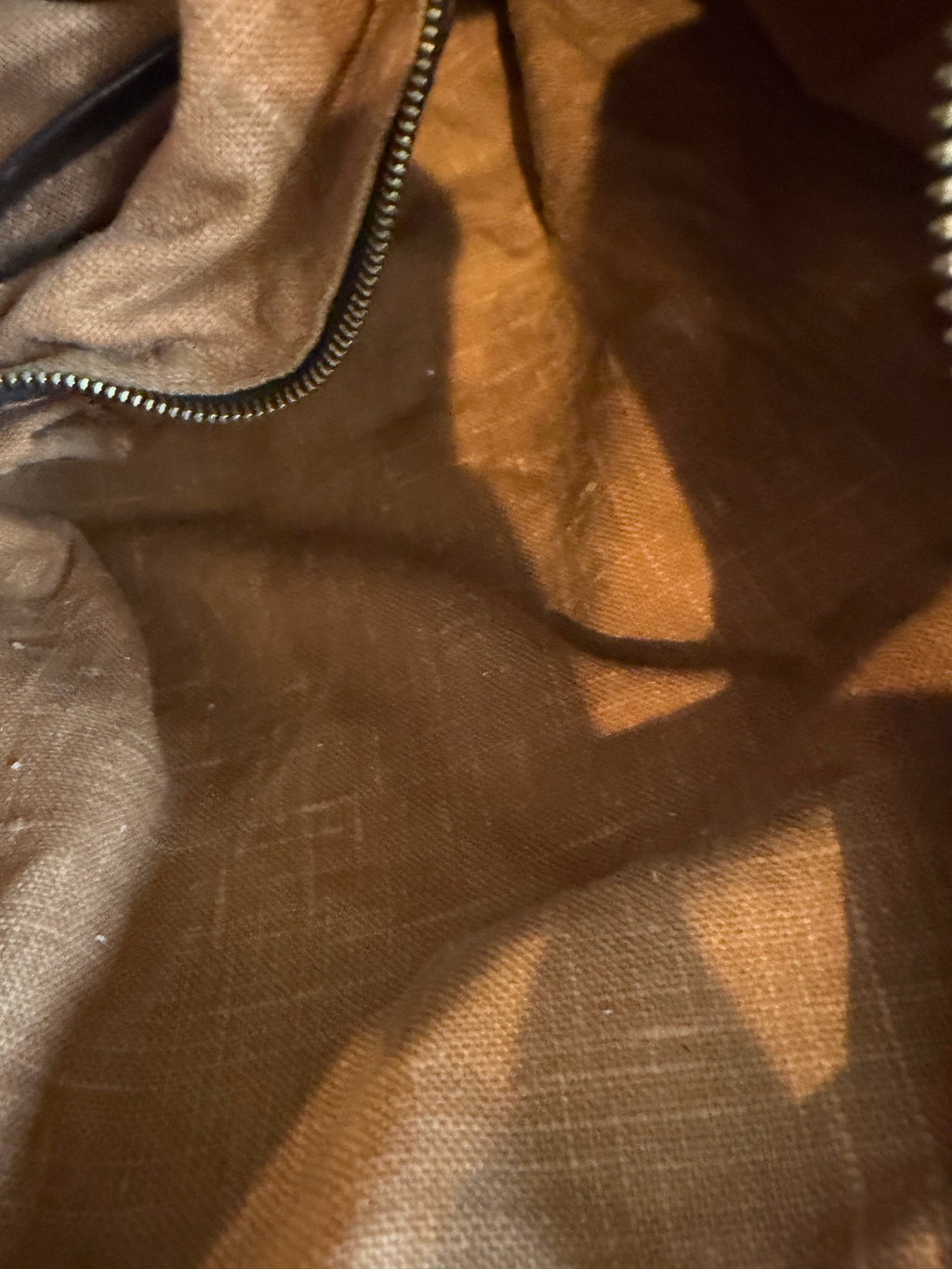 Fendi Zucca Tobacco Oyster Hobo Shoulder Bag
