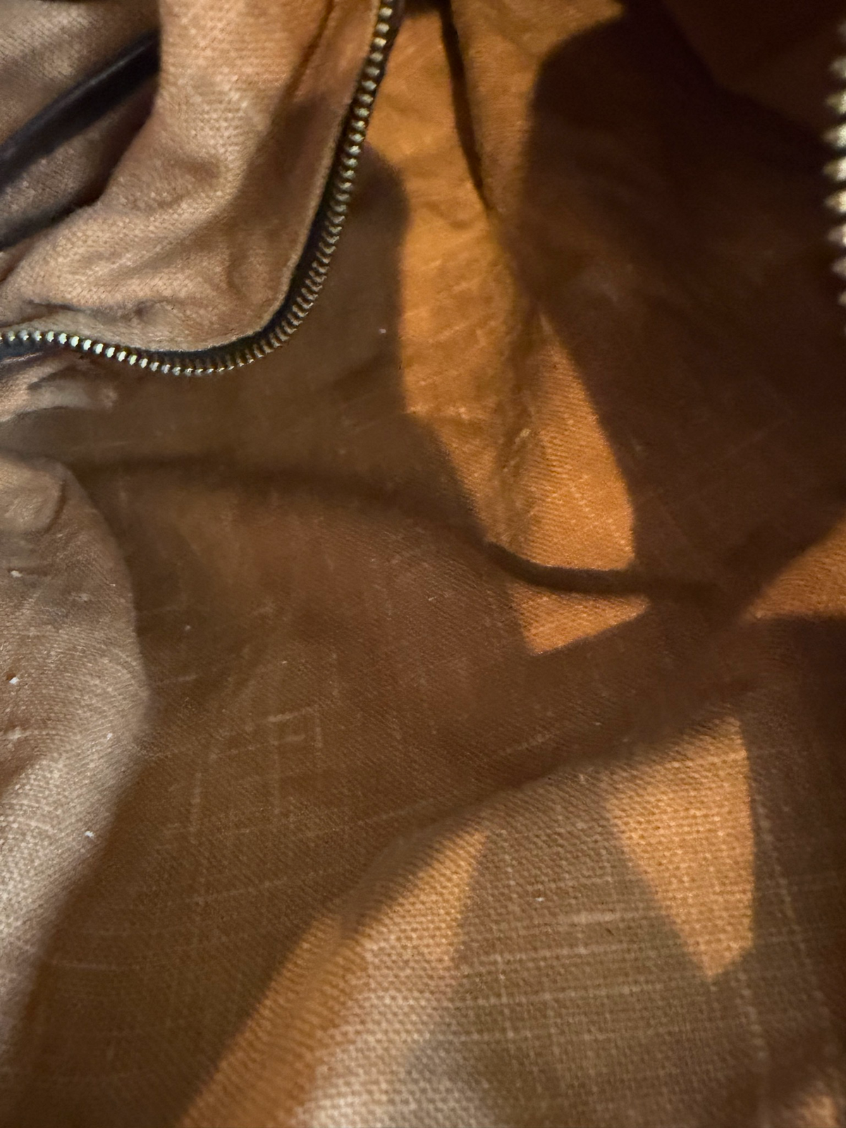 Fendi Zucca Tobacco Oyster Hobo Shoulder Bag